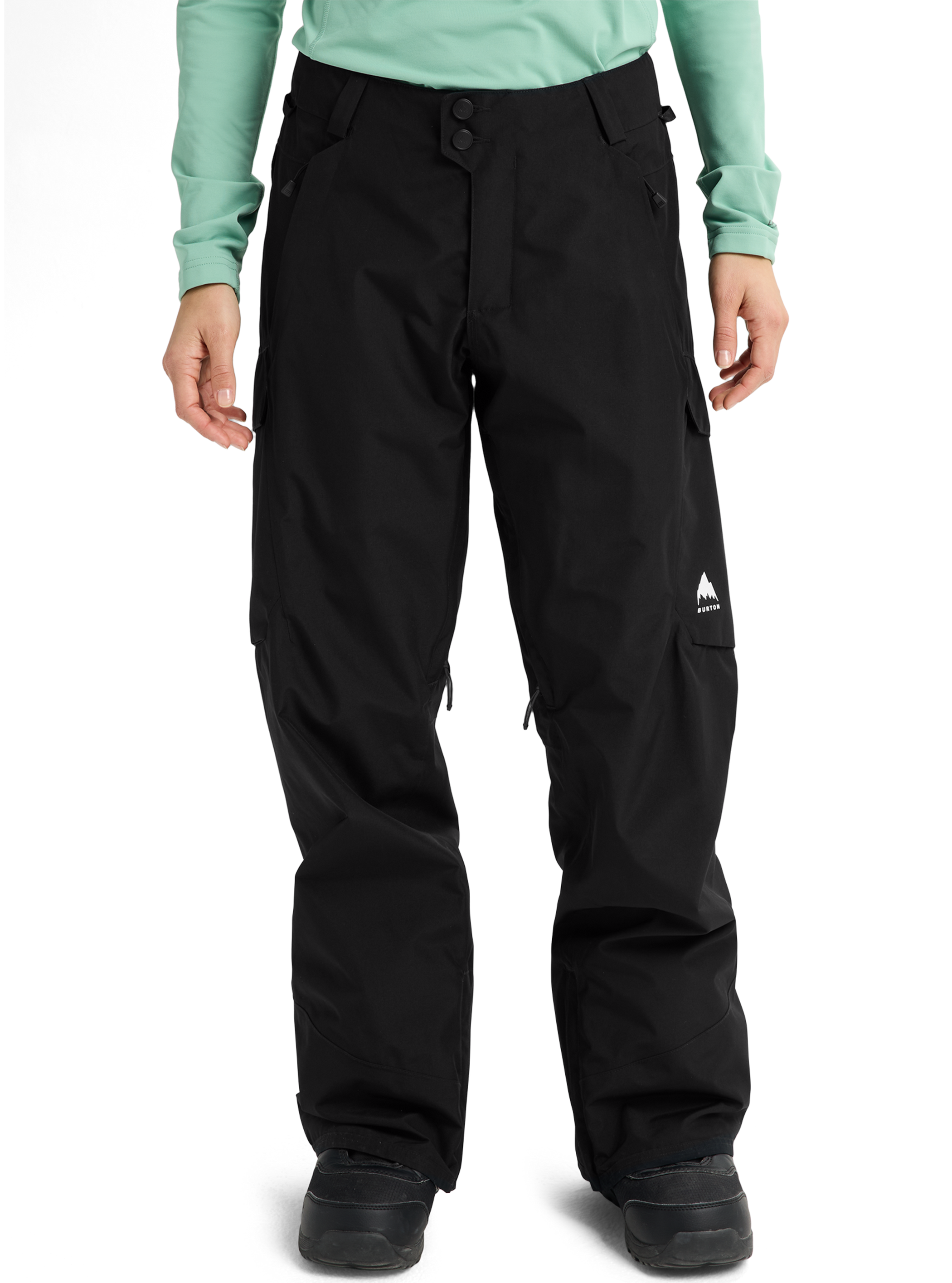 b by burton harper snowboard pant Women's Reserve 2L Relaxed Pants E2Y Summit Taupe/True Black / L The shell runs on GORE Burton AK Swash GORE-TEX 2L