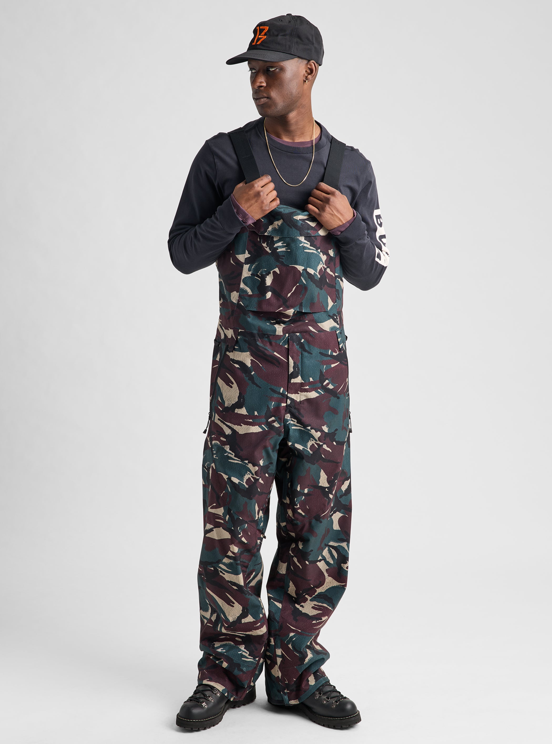 Product image of Men's Burton Reserve 2L Stretch Bib Pants[Variant:Seersucker Camo]