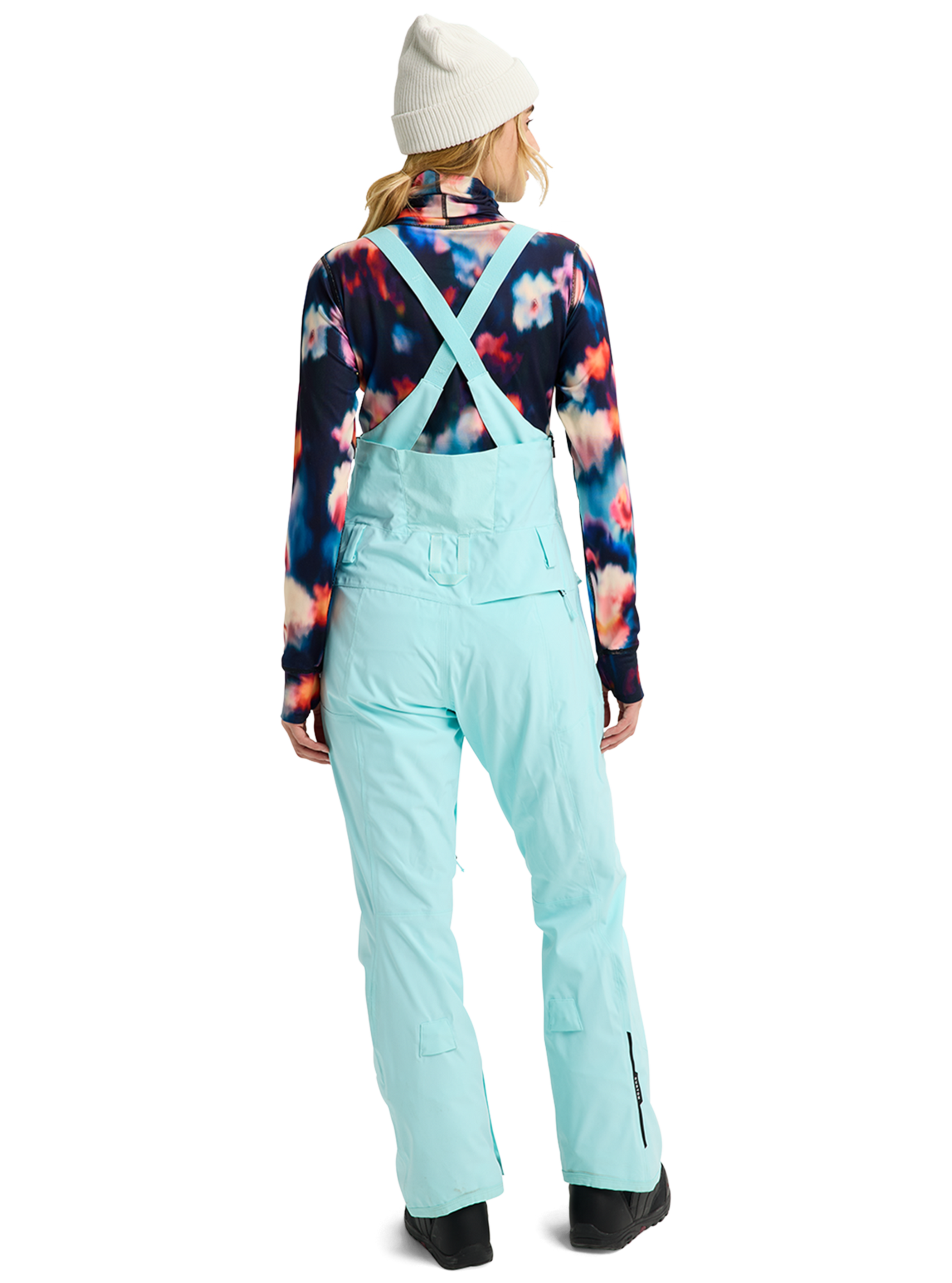Product image of Women's Burton Reserve 2L Stretch Bib Pants[Variant:Light Teal]