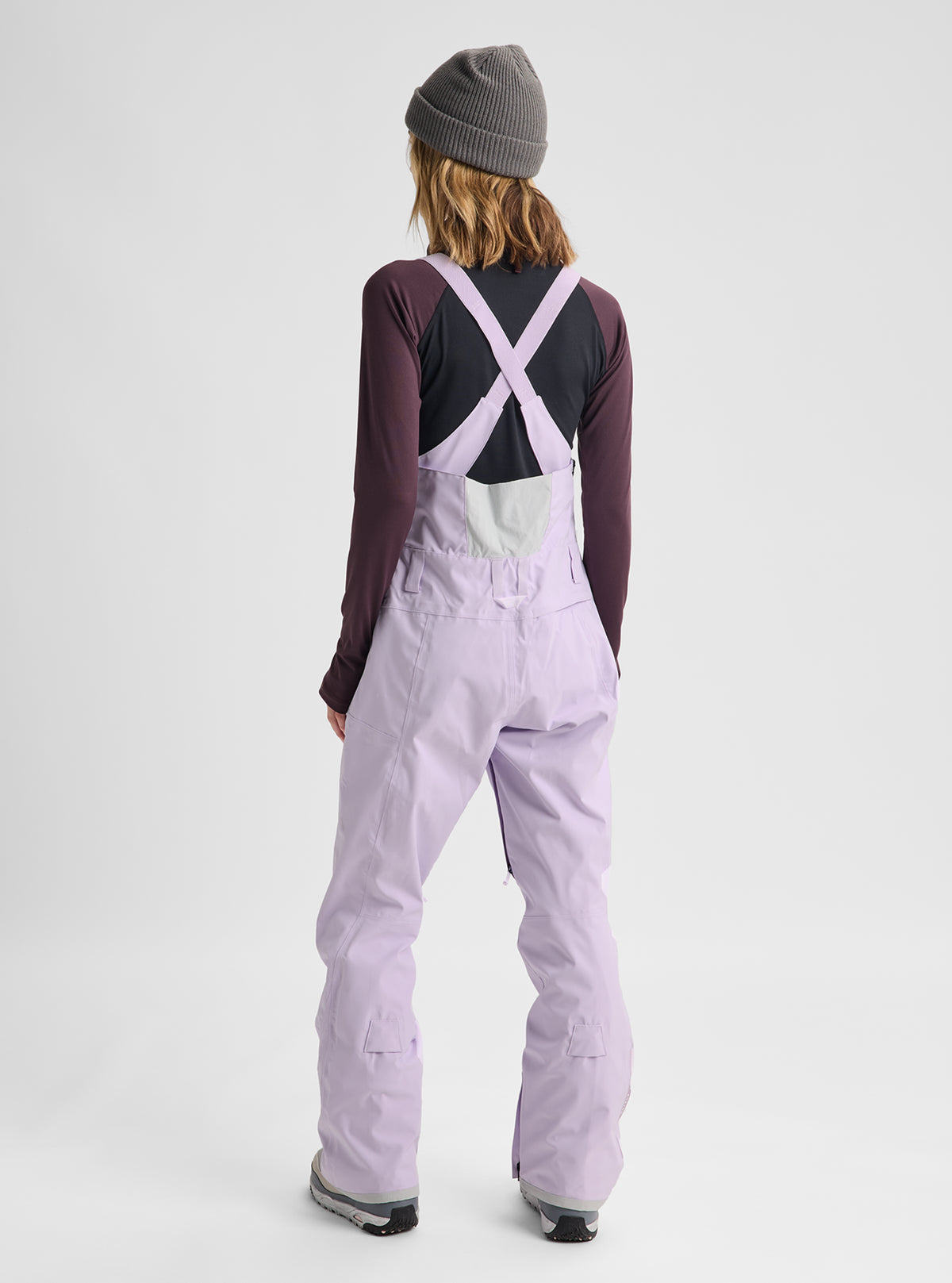Product image of Women's Burton Reserve 2L Stretch Slim Bib Pants[Variant:Moondust Purple]