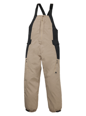 Product image of Men's Burton Reserve 2L Relaxed Bib Pants[Variant:Summit Taupe / True Black]