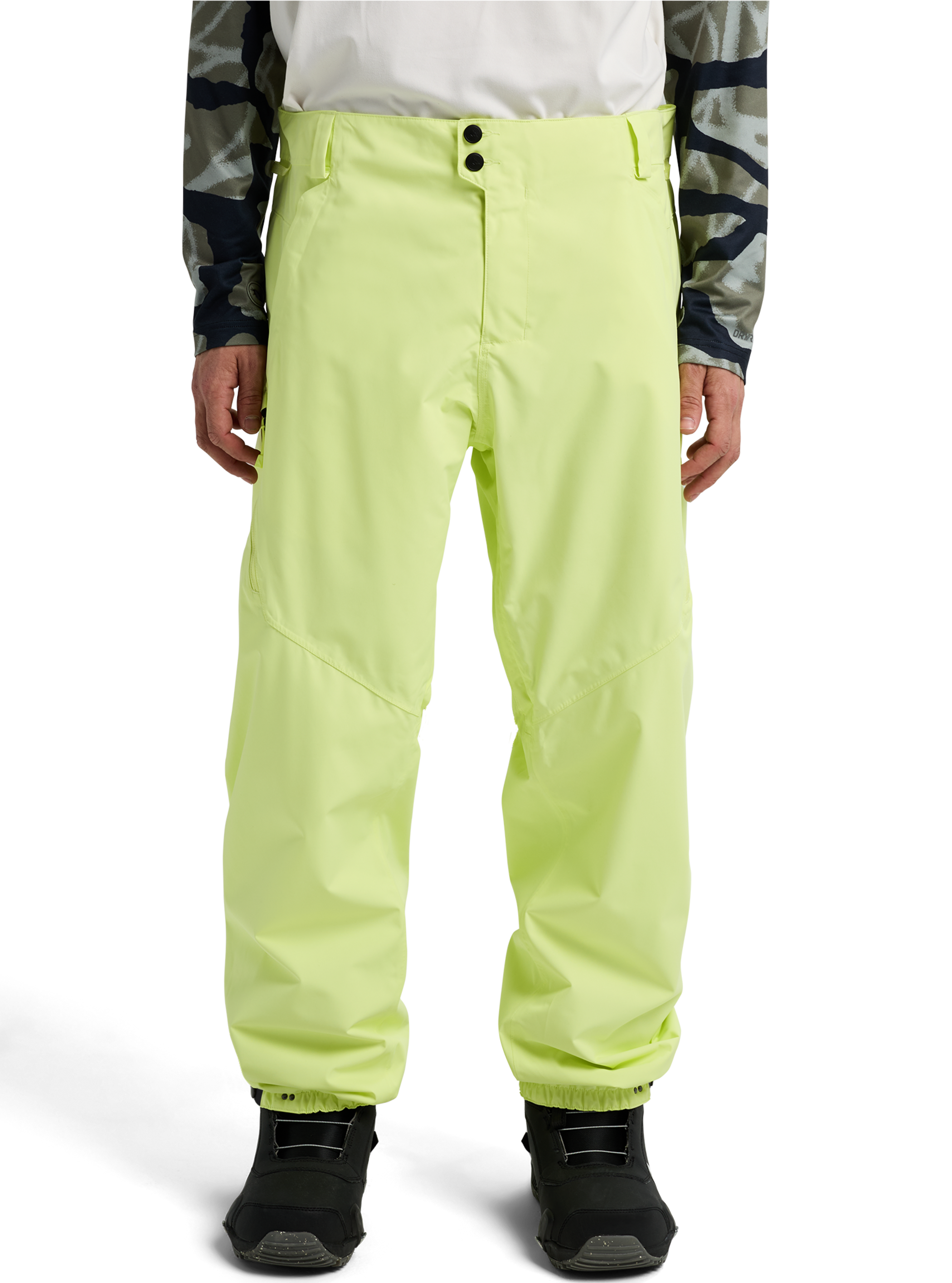 Product image of Men's Burton Reserve 2L Relaxed Pants[Variant:Glow Yellow Green]