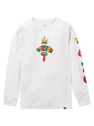 Product image of Kids' Burton Counterbalance 26 Long Sleeve T-Shirt[Variant:Stout White]