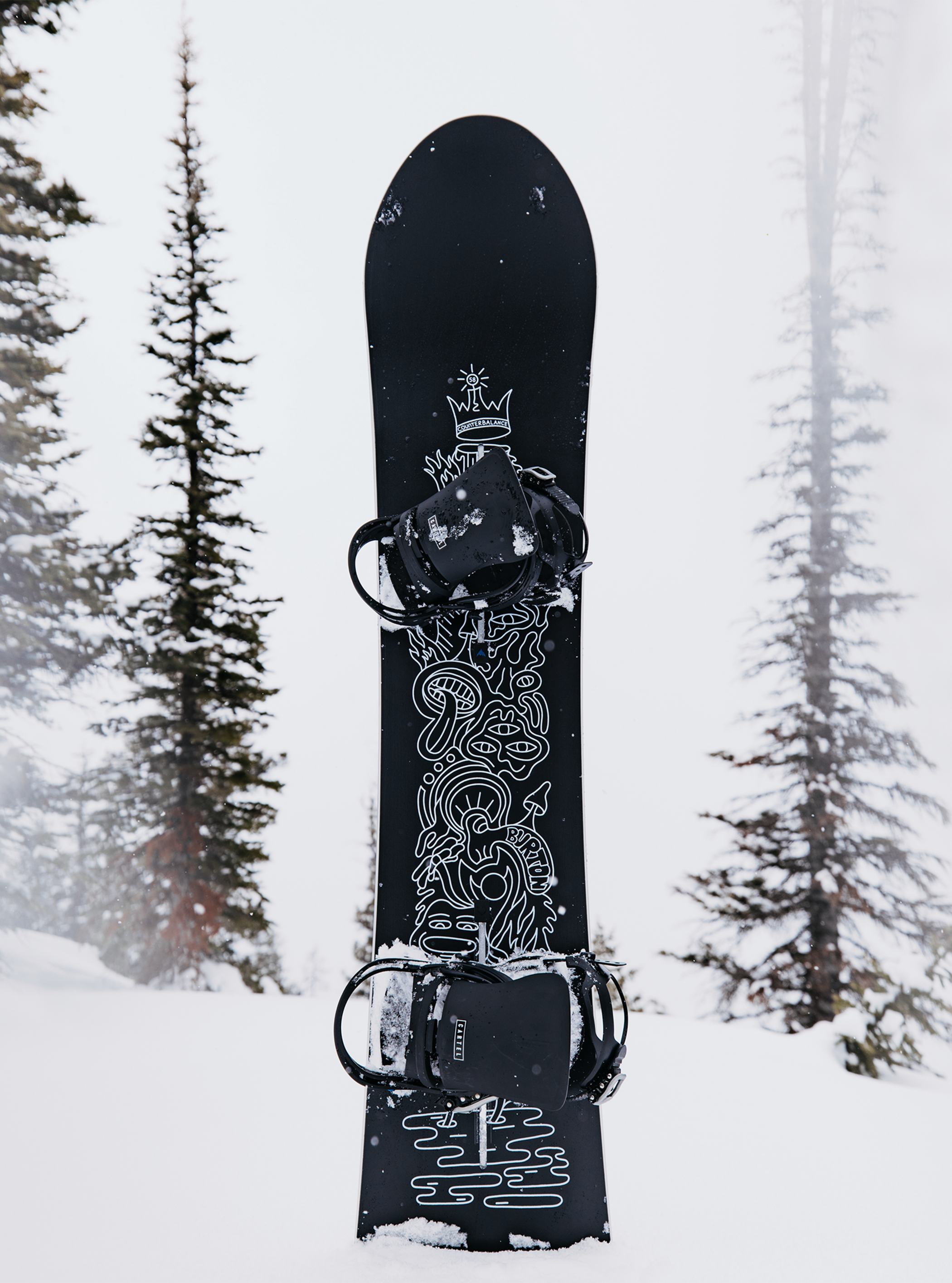Burton - Snowboard à cambre Counterbalance