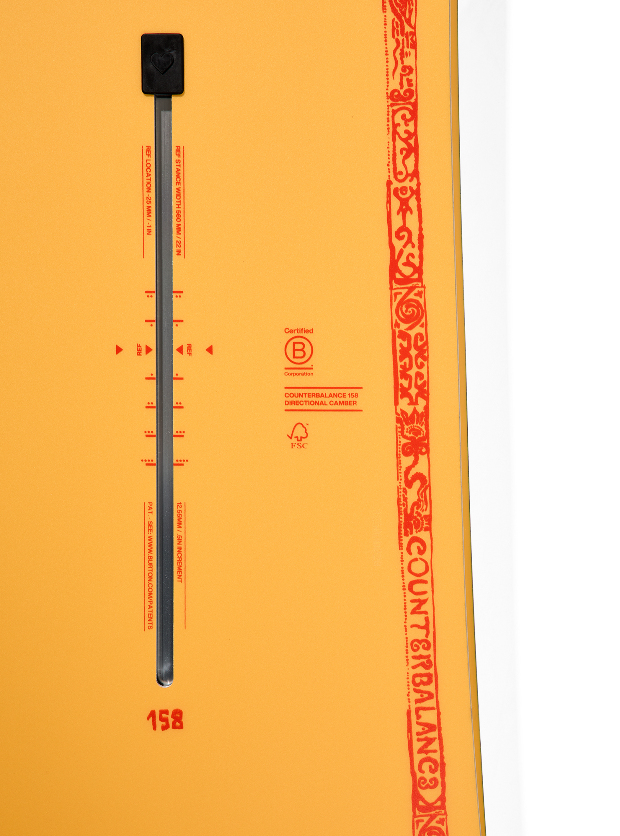 Product image of Burton Counterbalance Camber Snowboard[Variant:Sun Glow]