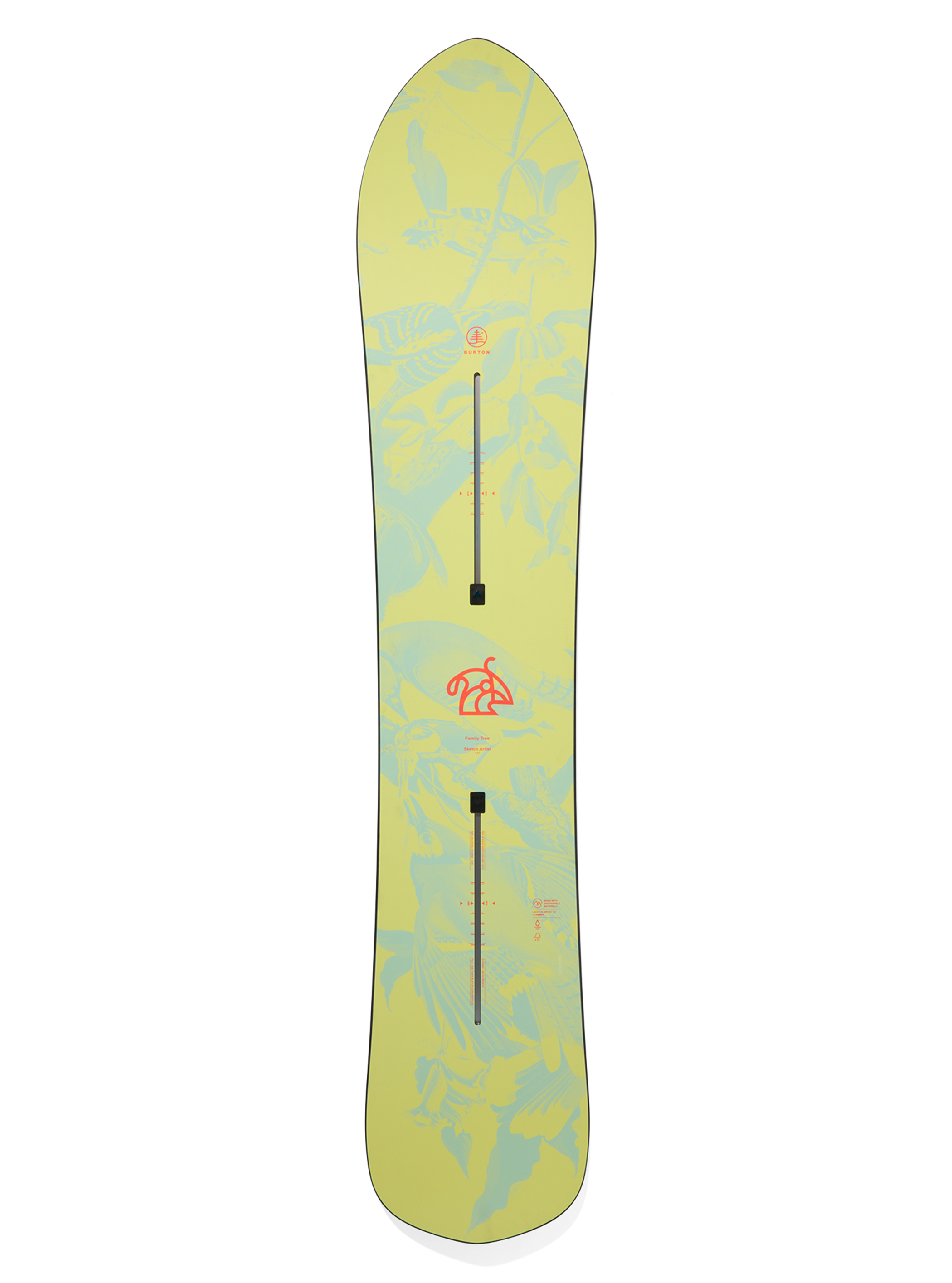 Burton Family Tree Sketch Artist Camber Snowboard