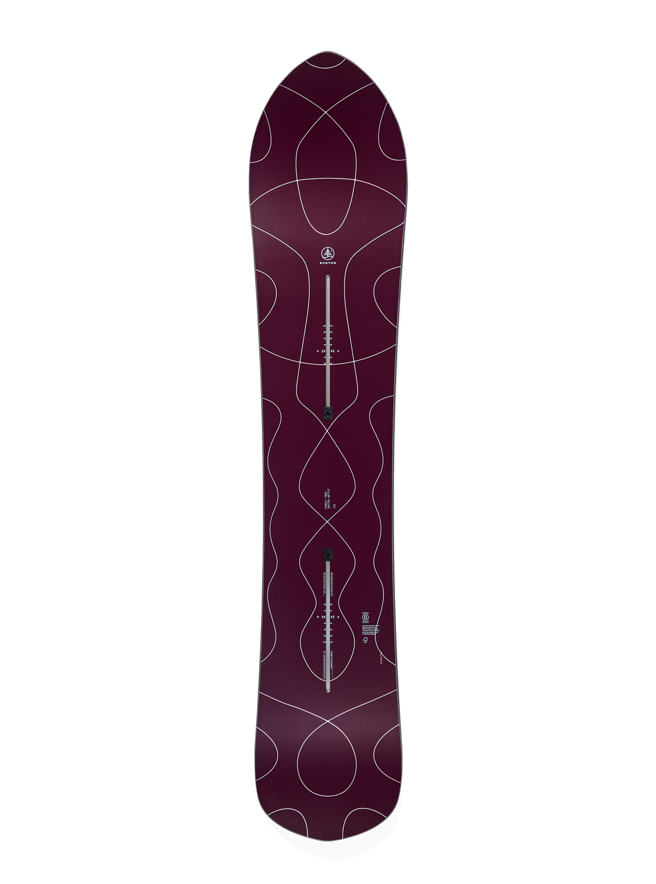 Burton Family Tree Sketch Artist Camber Snowboard