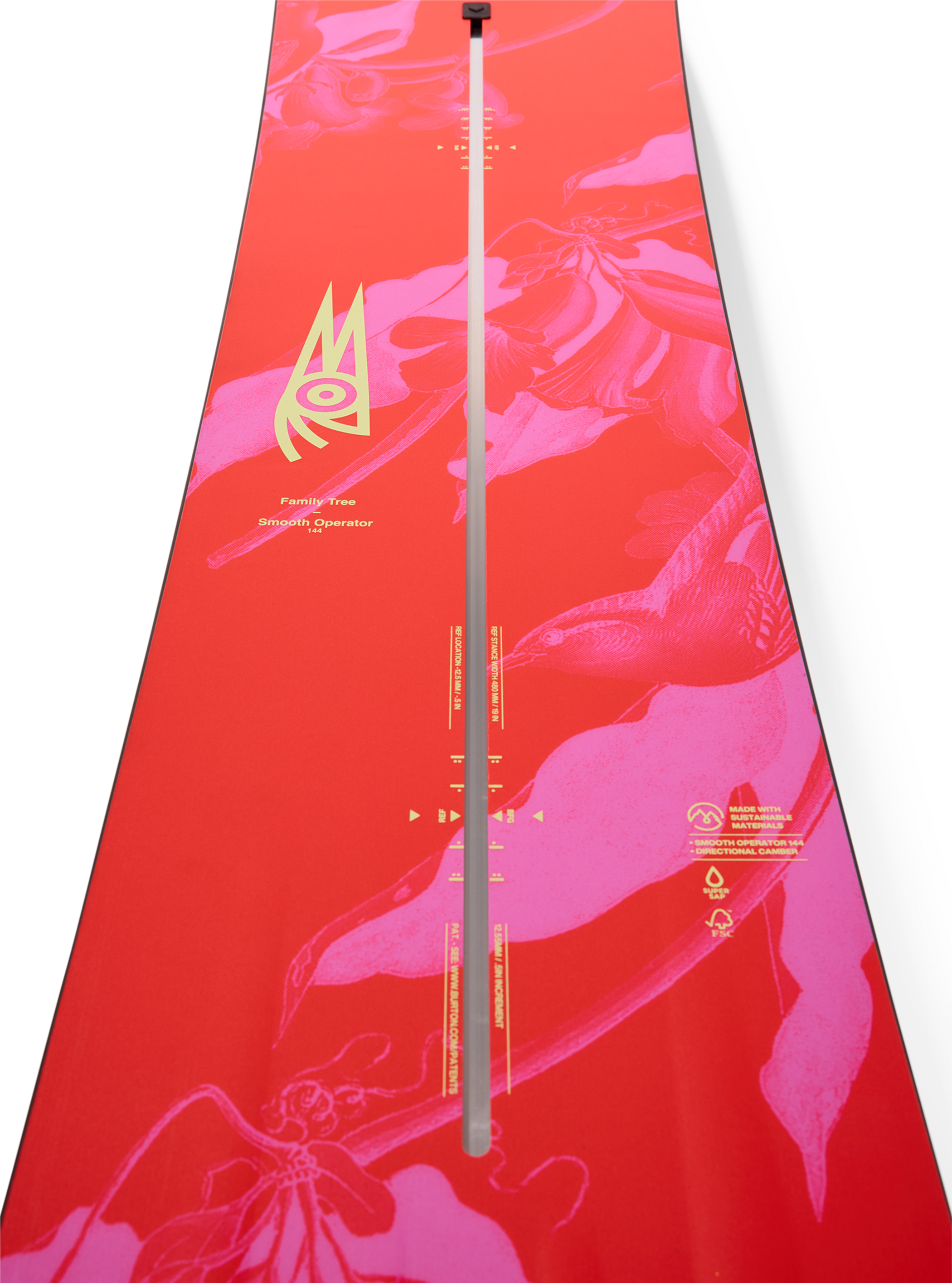 Burton - Snowboard à cambre Family Tree Smooth Operator