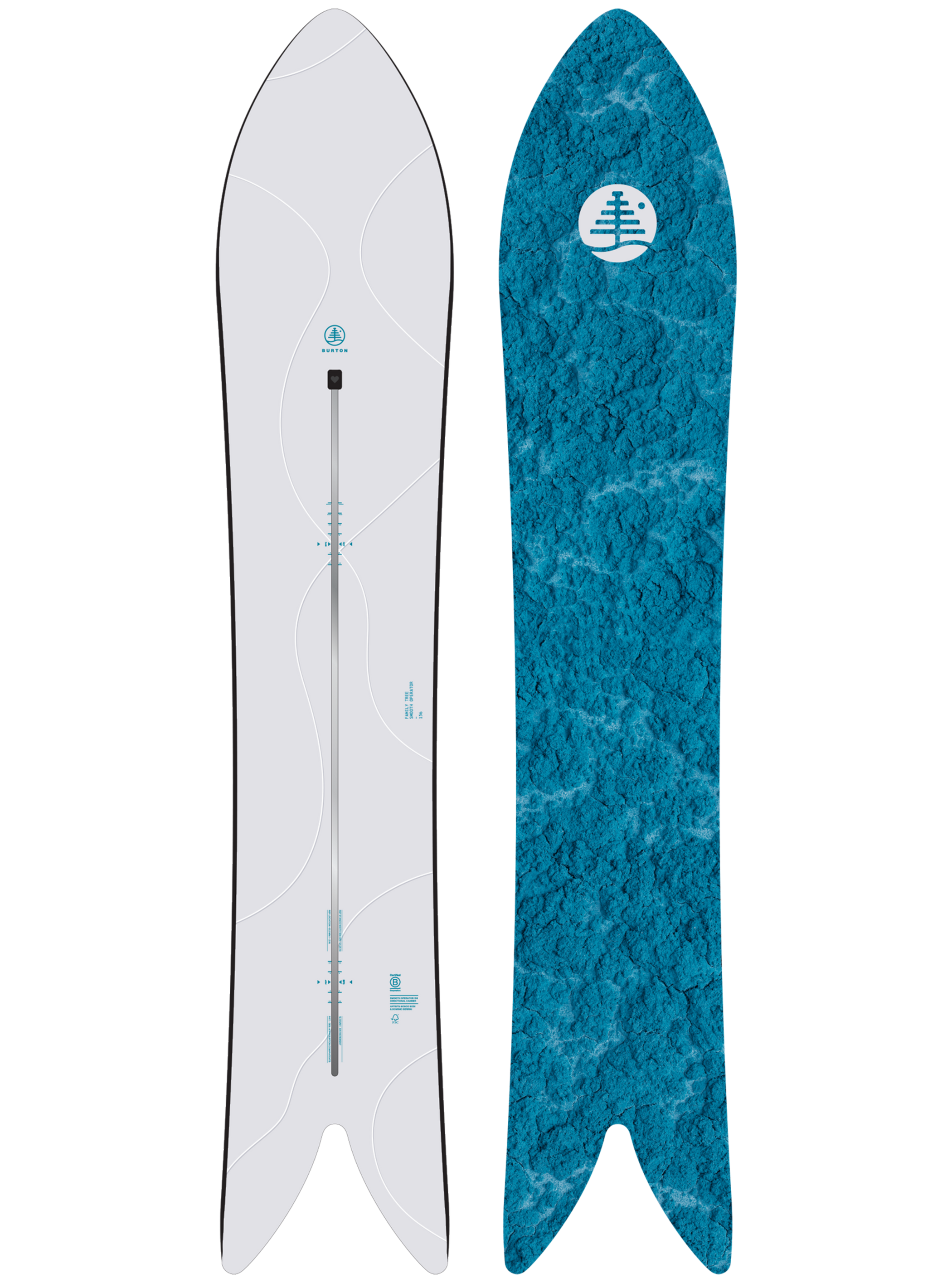 Product Image of Burton Family Tree Smooth Operator Camber Snowboard [Variant:Water]