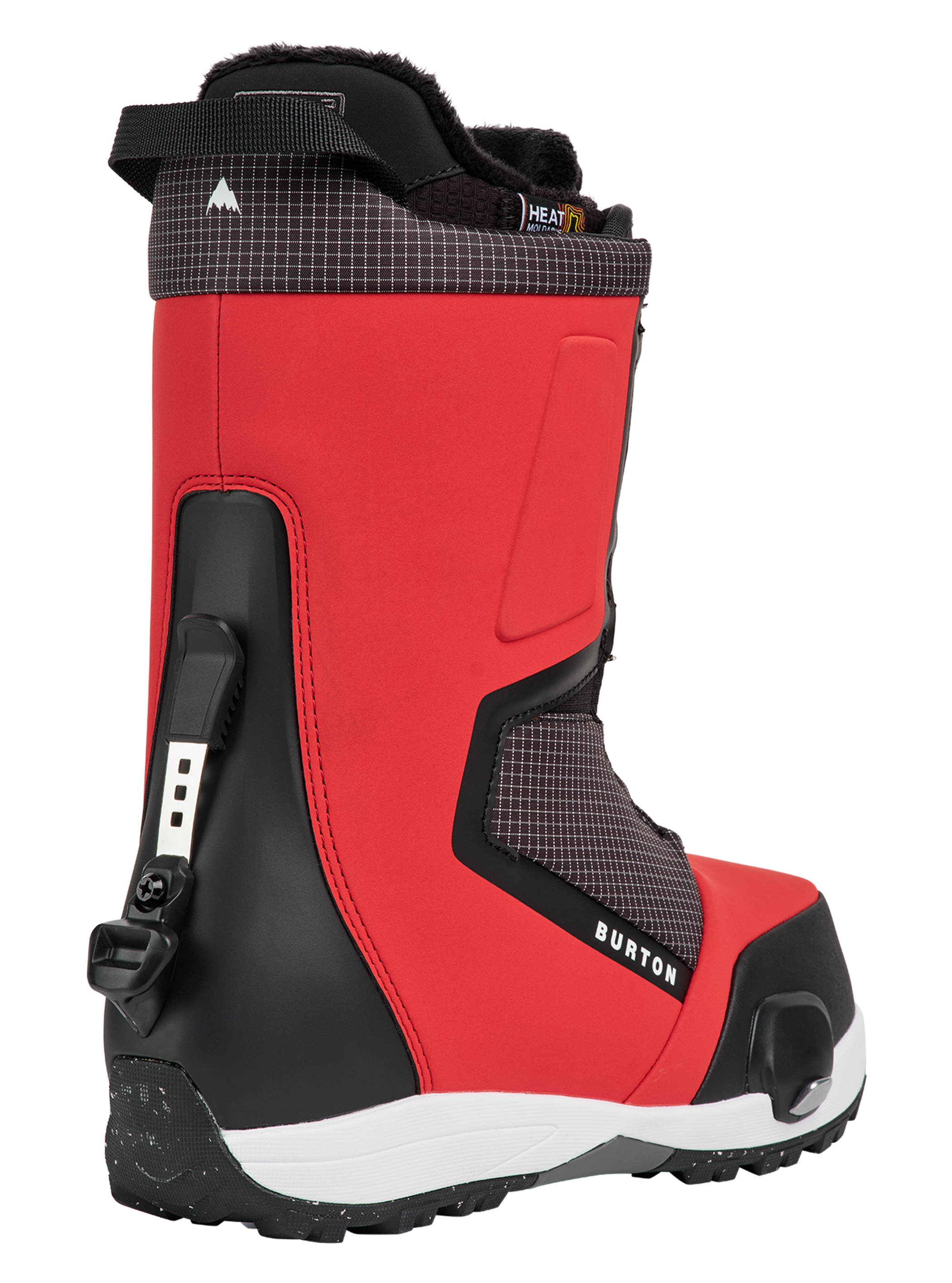 Product image of Men's Burton Highshot Step On® Snowboard Boots[Variant:Geranium Red Grid / Black]