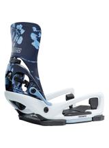Product image of Women's Burton Step On® Lexa X EST® Snowboard Bindings[Variant:Cyanotype Floral / White]