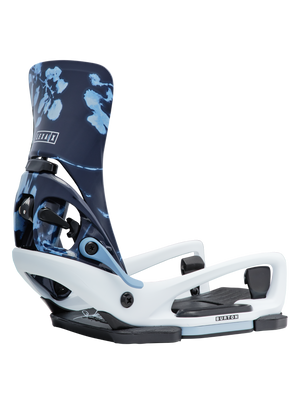 Product image of Women's Burton Step On® Lexa X EST® Snowboard Bindings[Variant:Cyanotype Floral / White]