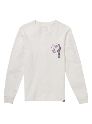 Product image of Burton Heavyweight PJ Artist Long Sleeve T-Shirt[Variant:Stout White]