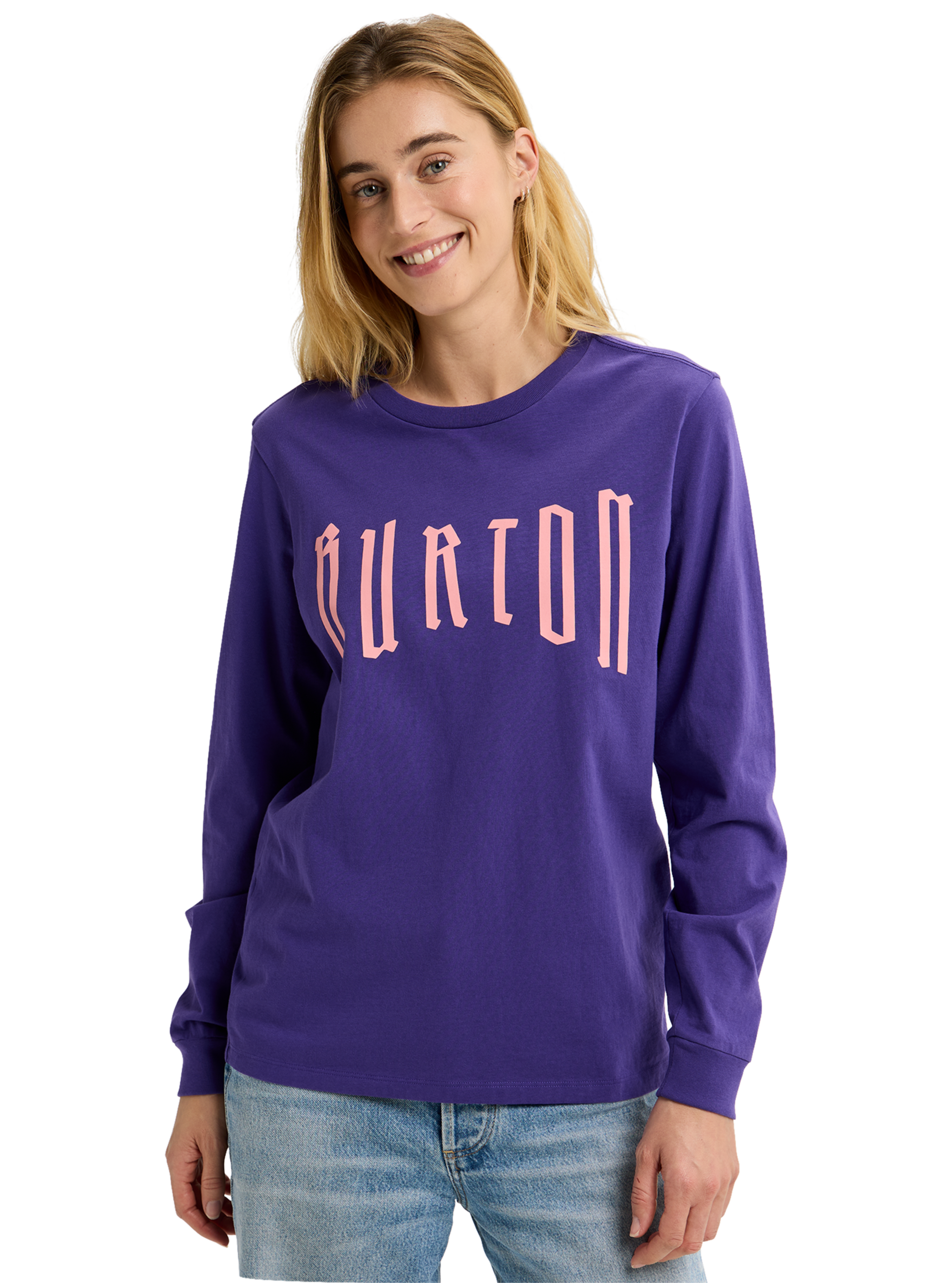 Product image of Burton Chinclip Long Sleeve T-Shirt[Variant:Prism Violet]
