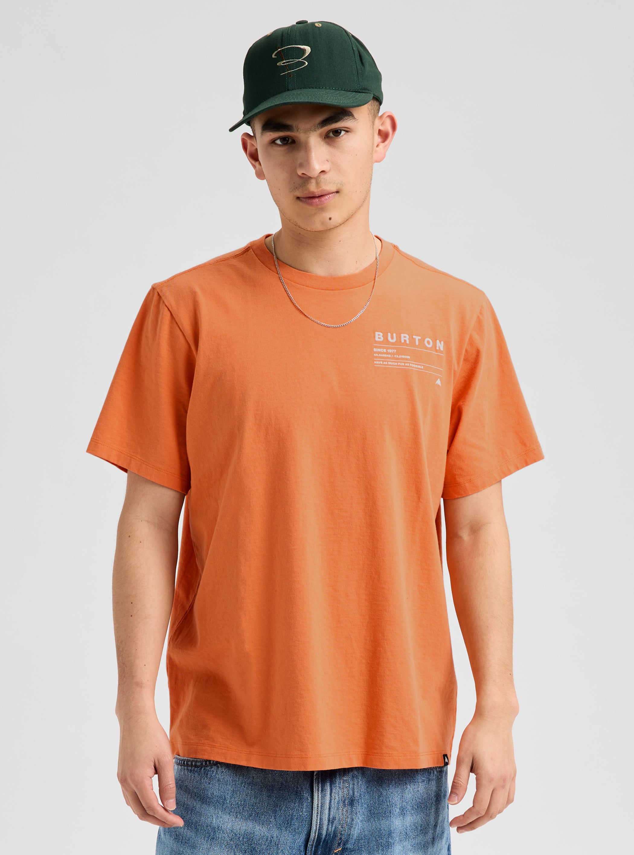 Product image of Burton Moretown Short Sleeve T-Shirt[Variant:Goldfish Orange]