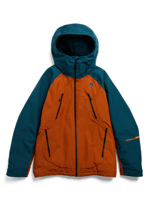 Product image of Men's Burton Reserve GORE-TEX 2L Insulated Jacket[Variant:Atlantic Teal / Spiced Chai]