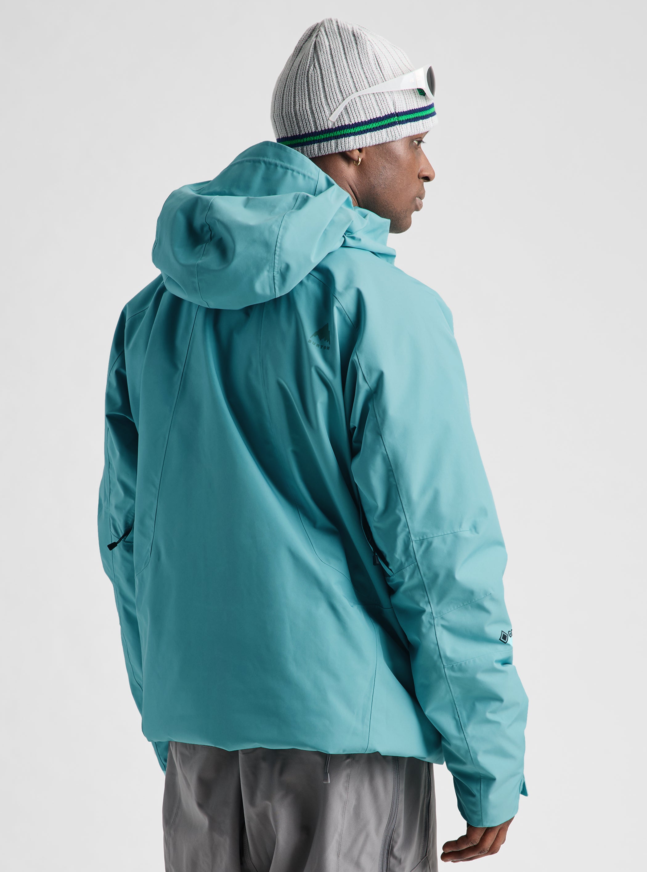 Product image of Men's Burton Reserve GORE-TEX 2L Insulated Jacket[Variant:Mineral Blue]