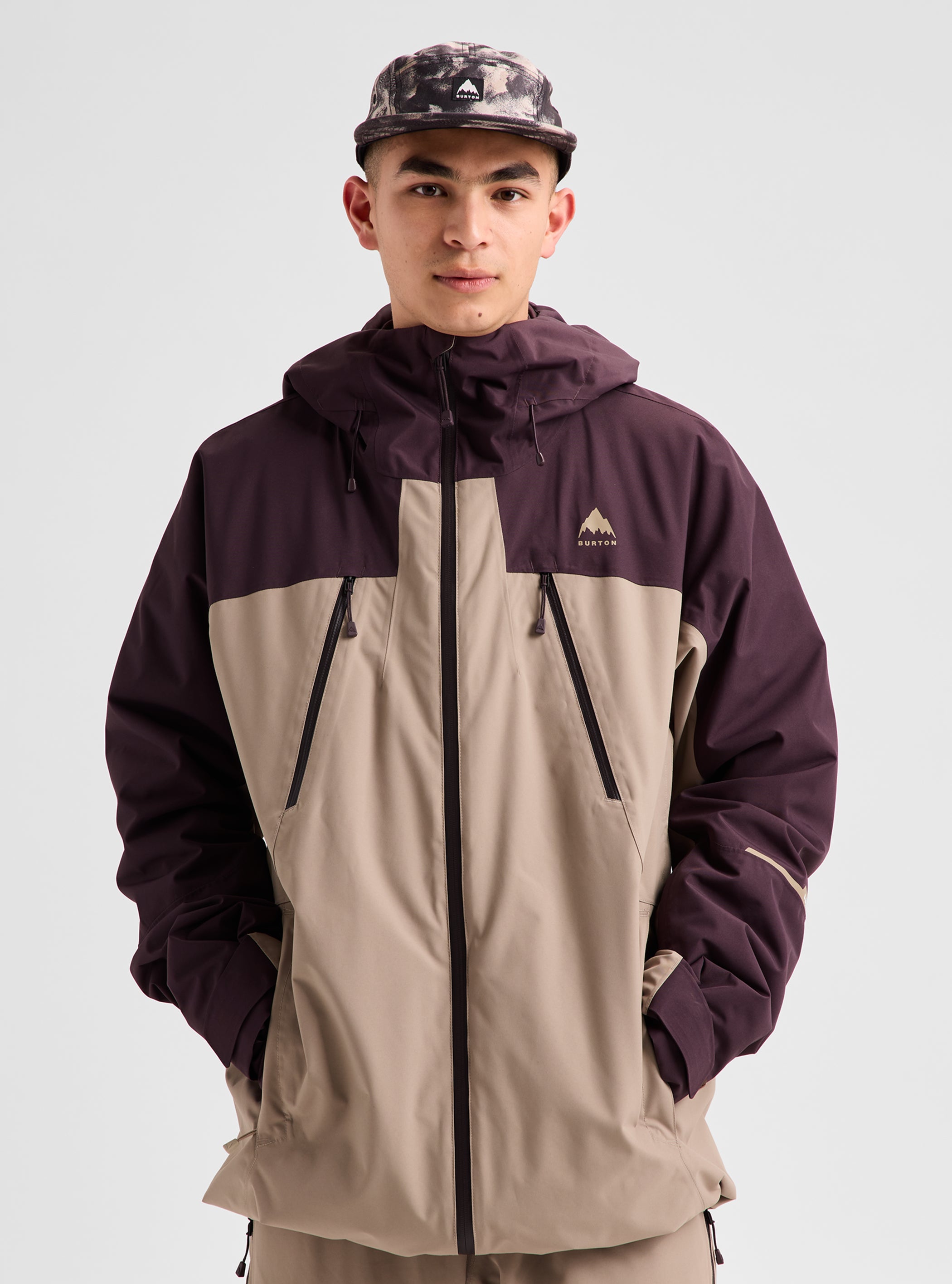 Product image of Men's Burton Reserve 2L 3-In-1 Jacket[Variant:Bear Hug Brown / Summit Taupe]