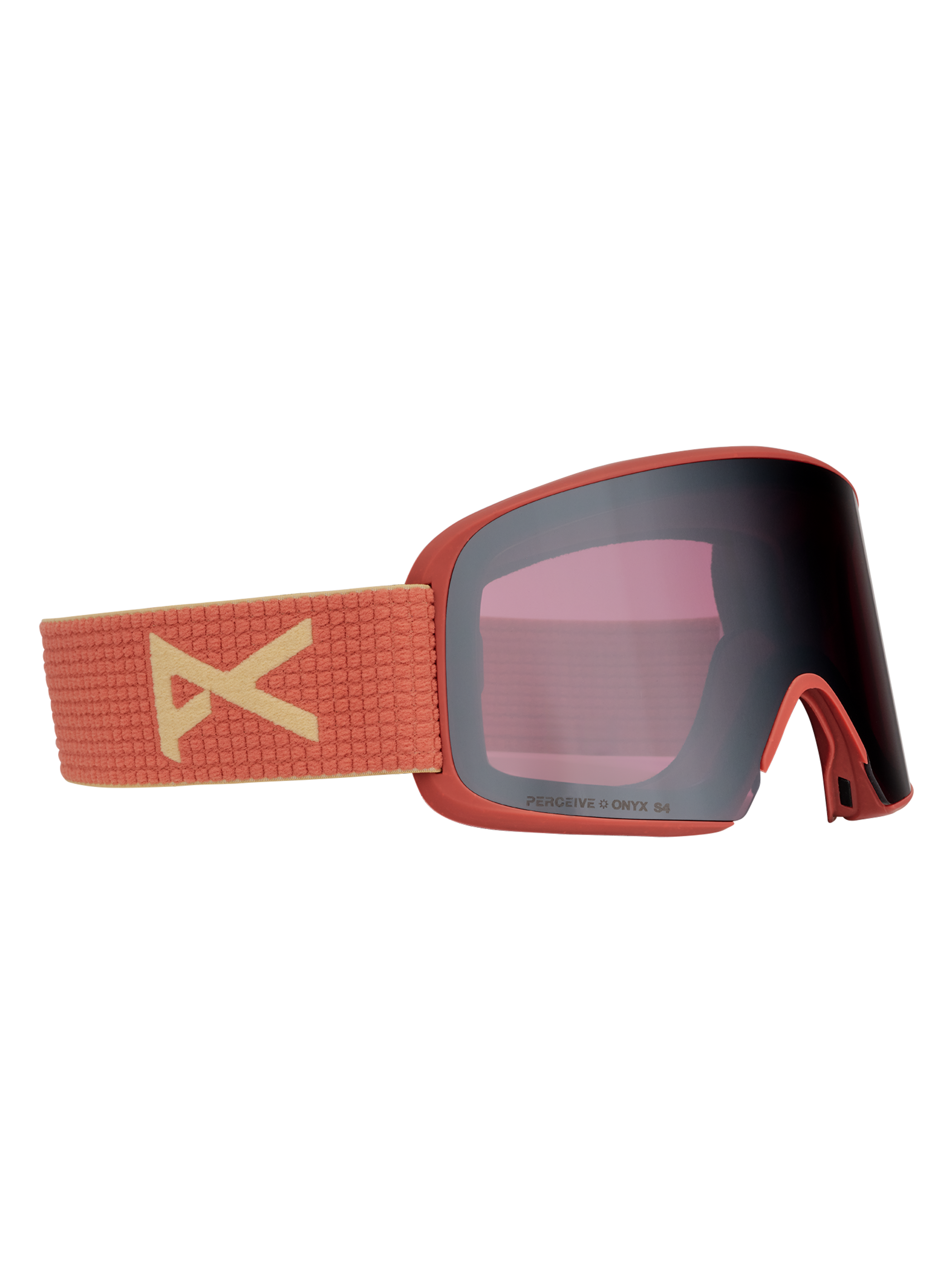 Product image of Anon M6 Goggles + Bonus Lens + MFI® Face Mask[Variant:Frame: Terracotta, Lens: Perceive Sunny Onyx (6% / S4), Spare Lens: Perceive Variable Violet (34% / S2)]