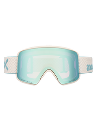 Product image of Anon M6S Goggles[Variant:Frame: Oat, Lens: Perceive Variable Blue (21% / S2), Spare Lens: Perceive Cloudy Pink (53% / S1)]
