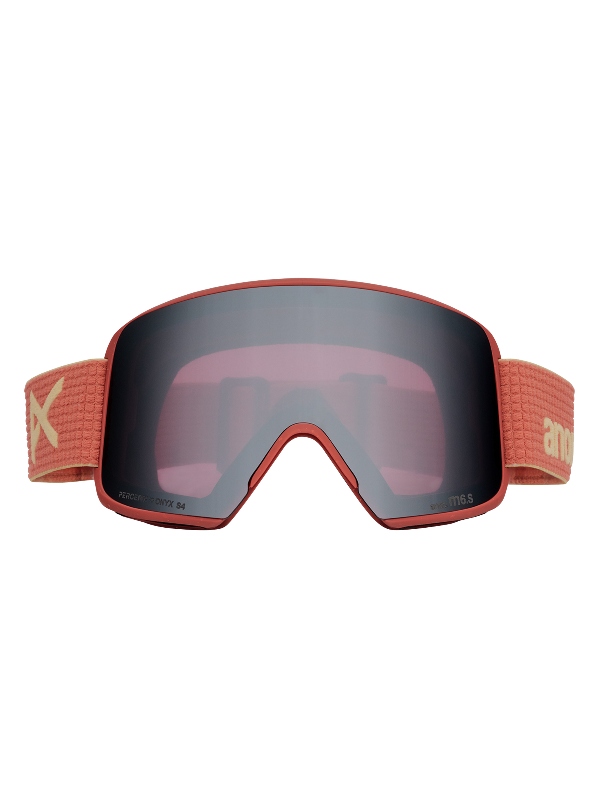 Product image of Anon M6S Goggles + Bonus Lens + MFI® Face Mask[Variant:Frame: Terracotta, Lens: Perceive Sunny Onyx (6% / S4), Spare Lens: Perceive Variable Violet (34% / S2)]
