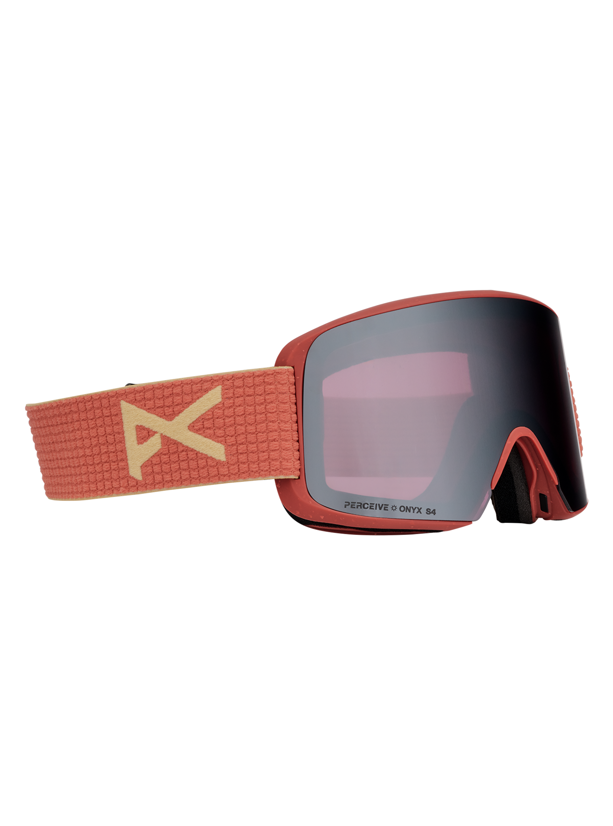 Product image of Anon M6S Goggles + Bonus Lens + MFI® Face Mask[Variant:Frame: Terracotta, Lens: Perceive Sunny Onyx (6% / S4), Spare Lens: Perceive Variable Violet (34% / S2)]