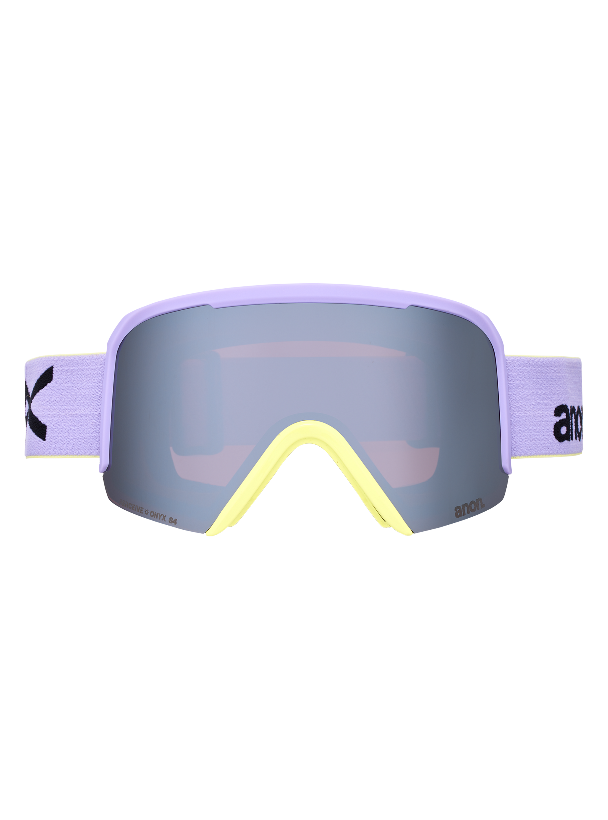 Product image of Anon Nesa S Goggles + Bonus Lens + MFI® Face Mask[Variant:Frame: Hyper Lilac, Lens: Perceive Sunny Onyx (6% / S4), Spare Lens: Perceive Cloudy Burst (59% / S1)]