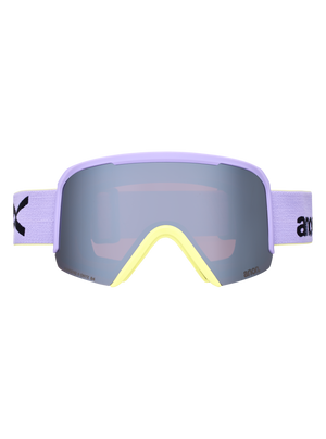 Product image of Anon Nesa S Goggles + Bonus Lens + MFI® Face Mask[Variant:Frame: Hyper Lilac, Lens: Perceive Sunny Onyx (6% / S4), Spare Lens: Perceive Cloudy Burst (59% / S1)]