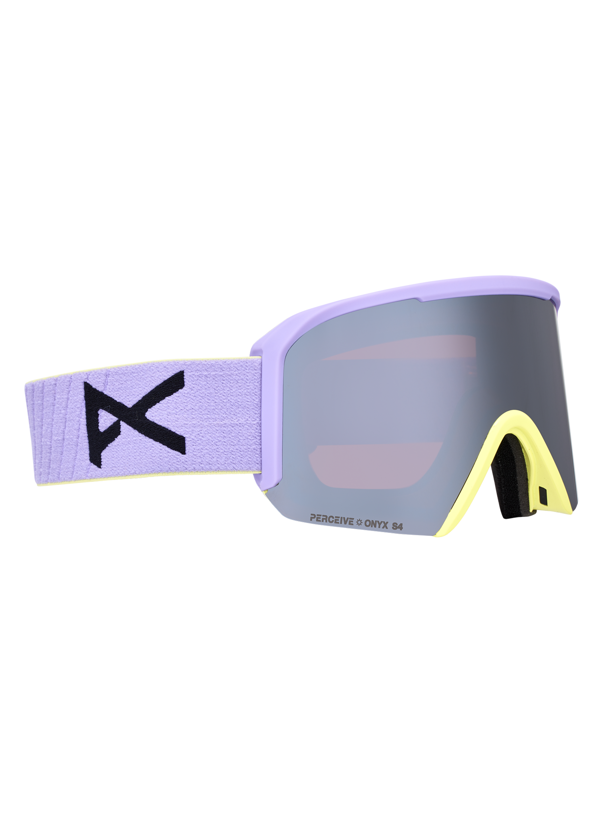 Product image of Anon Nesa S Goggles + Bonus Lens + MFI® Face Mask[Variant:Frame: Hyper Lilac, Lens: Perceive Sunny Onyx (6% / S4), Spare Lens: Perceive Cloudy Burst (59% / S1)]
