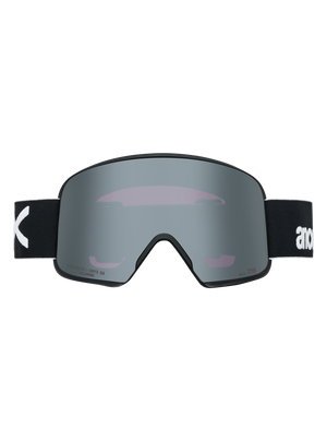 Product image of Anon M6 Goggles + Polarized Perceive Lens + MFI® Face Mask[Variant:Frame: Black, Lens: Perceive Sunny Polarized Onyx (10% / S3), Spare Lens: Perceive Variable Violet (34% / S2)]