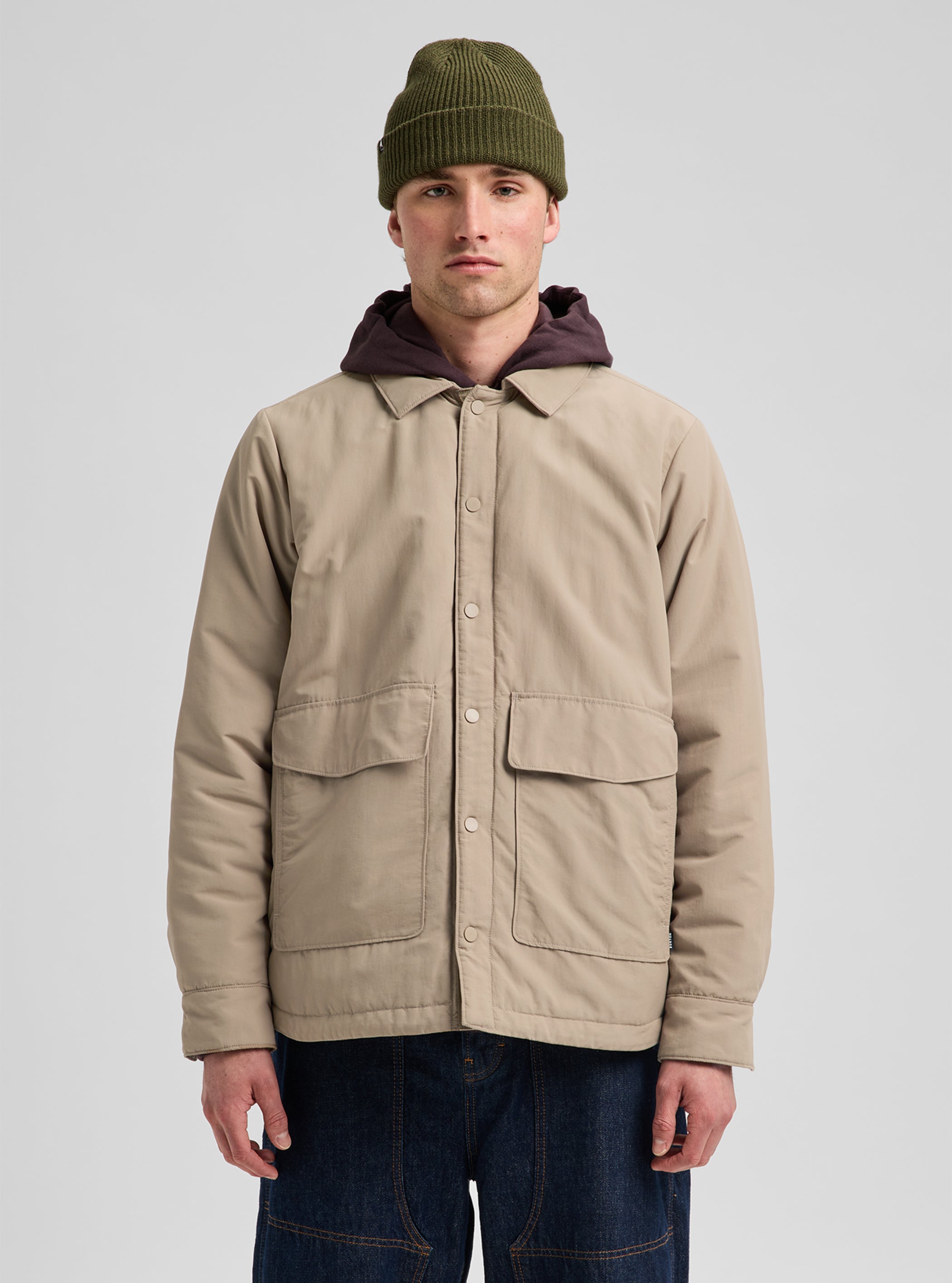 Product image of Men's Burton Garrick Insulated Jacket[Variant:Summit Taupe]