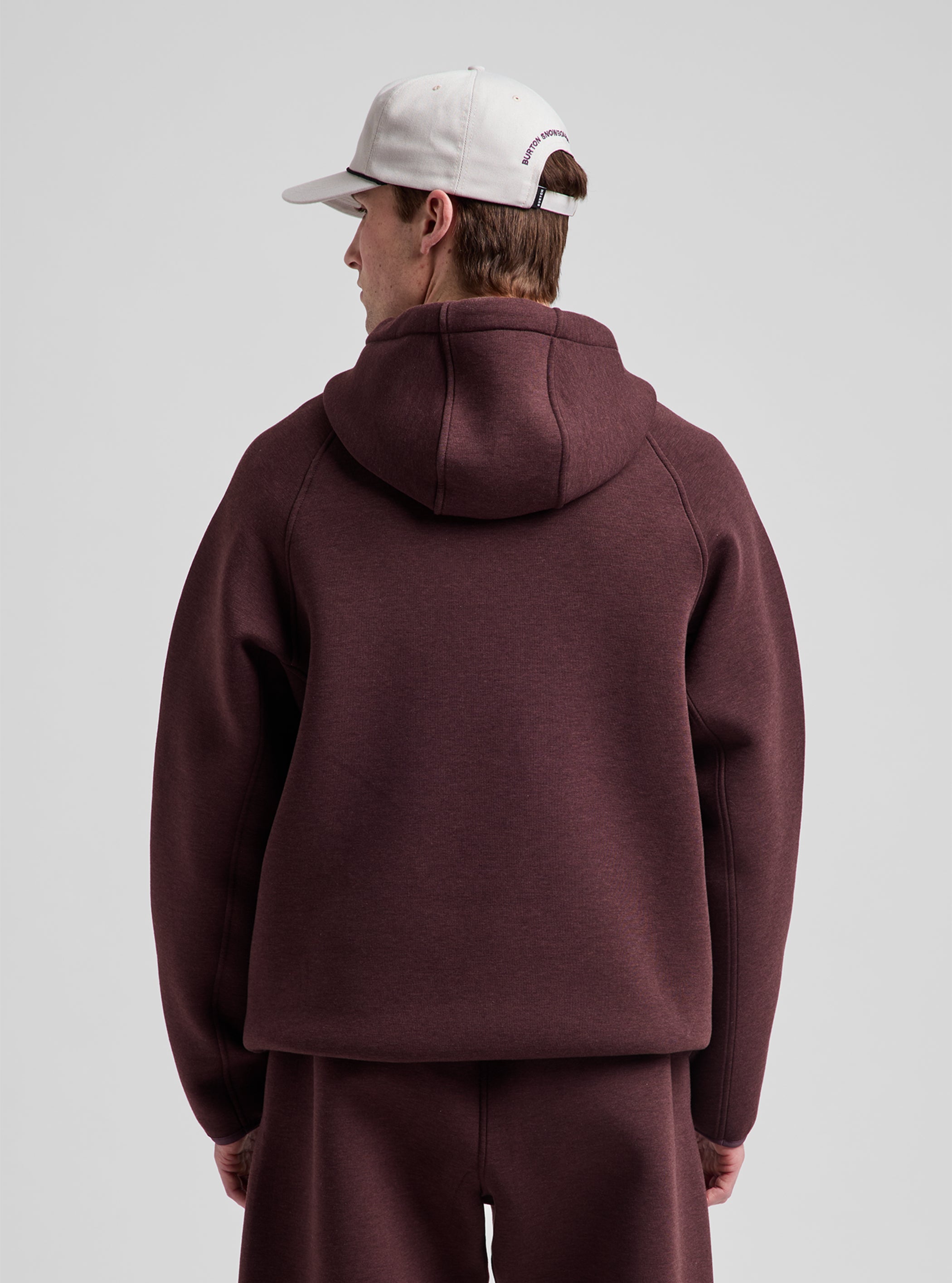 Product image of Men's Burton SpaceCloud Pullover Hoodie[Variant:Bear Hug Brown Heather]