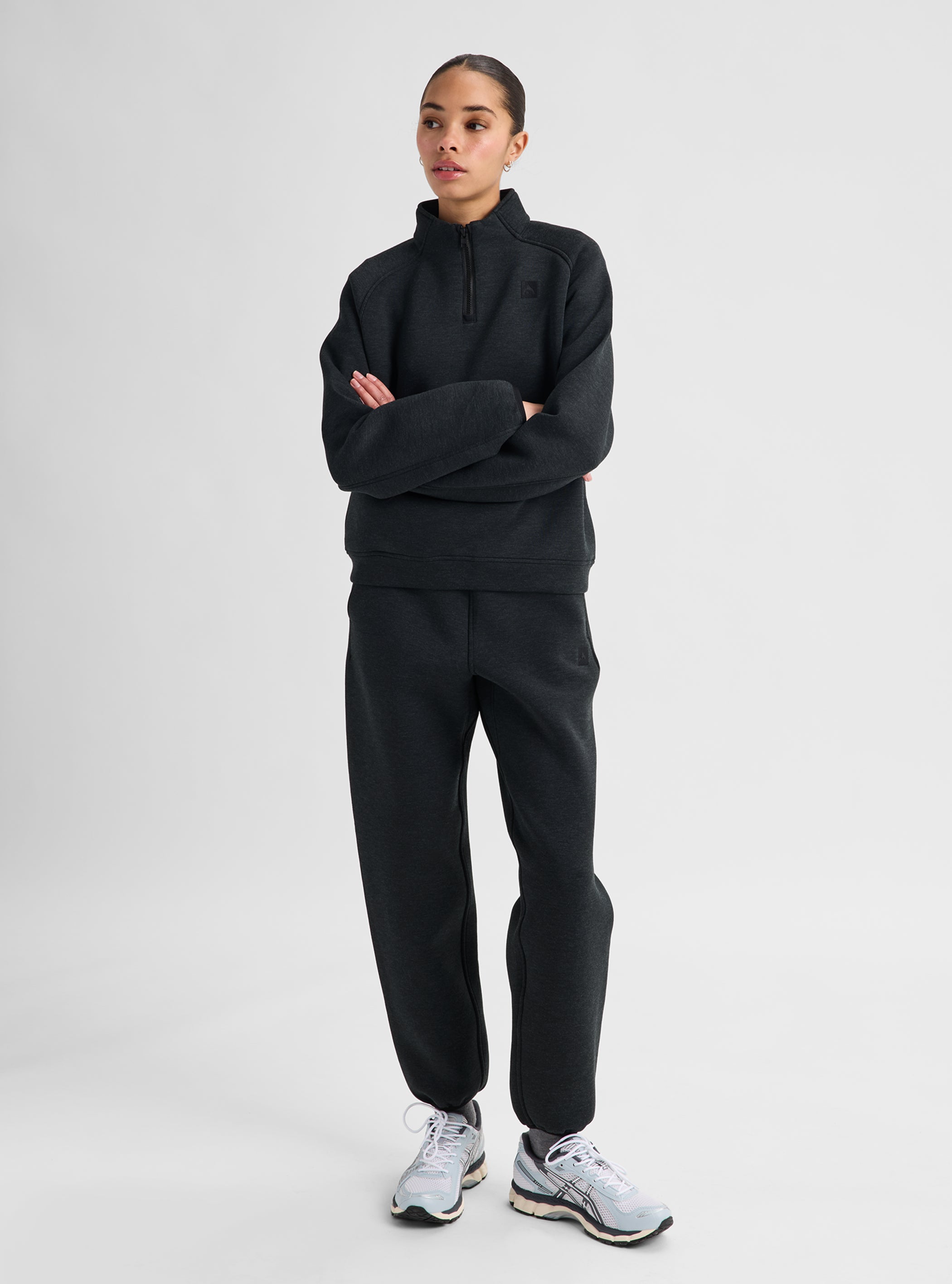 Damen SpaceCloud 1/4 Zip Top