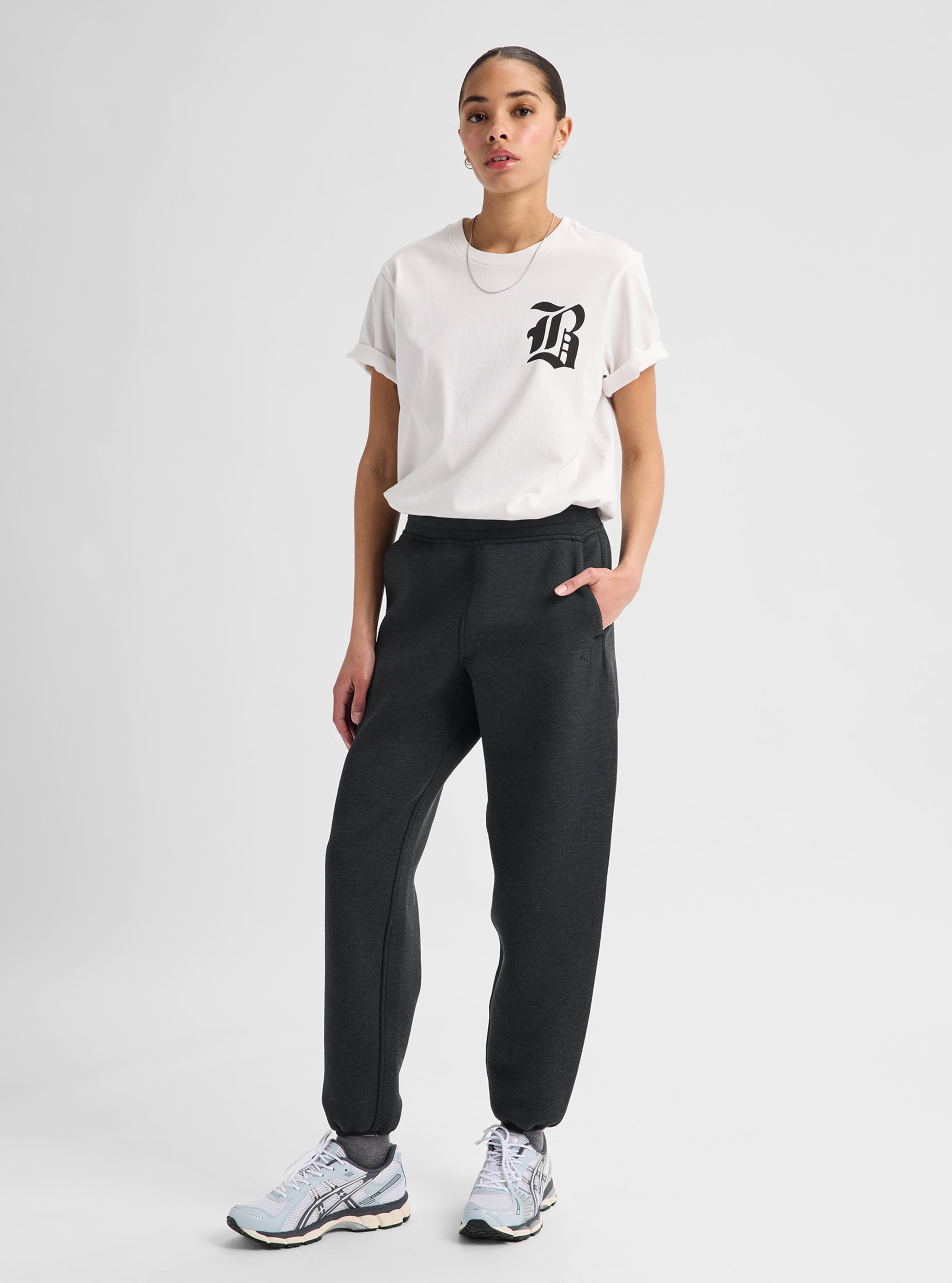 Product image of Women's Burton SpaceCloud Pants[Variant:True Black Heather]