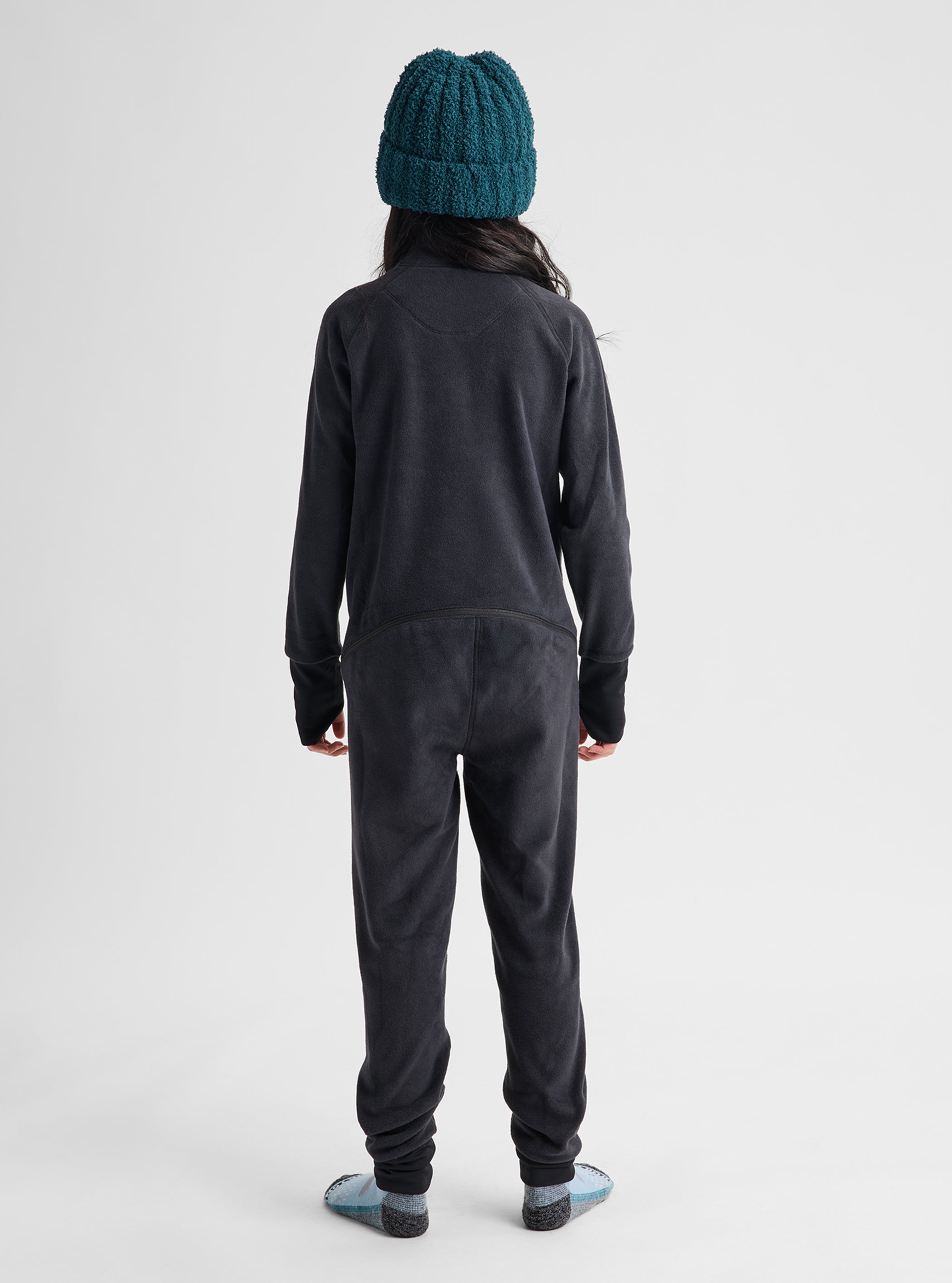 Product image of Kids' and Toddlers' Burton Fleece One Piece[Variant:True Black]
