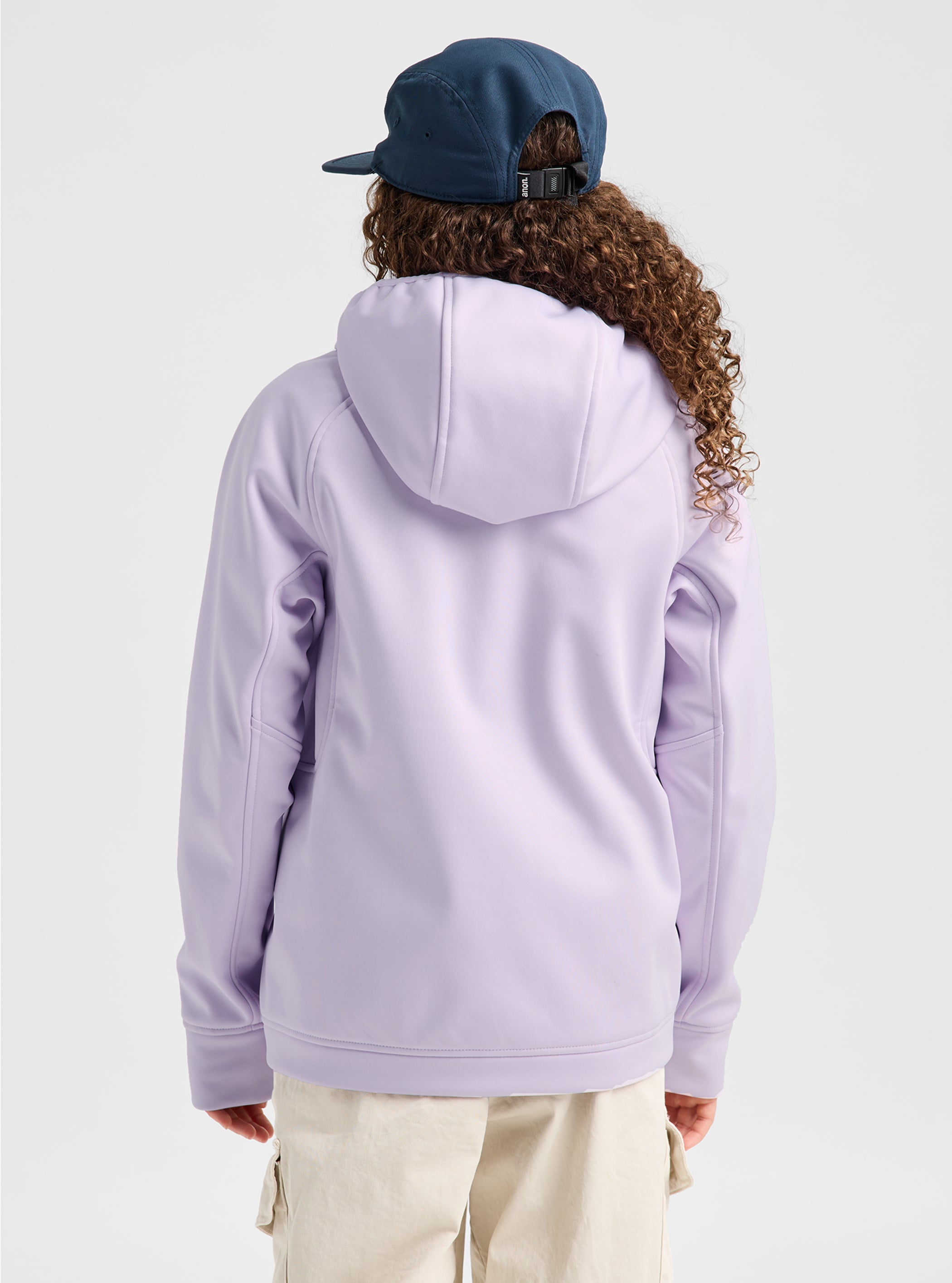 Product image of Kids' Burton Crown Weatherproof Riding Pullover Hoodie[Variant:Moondust Purple]
