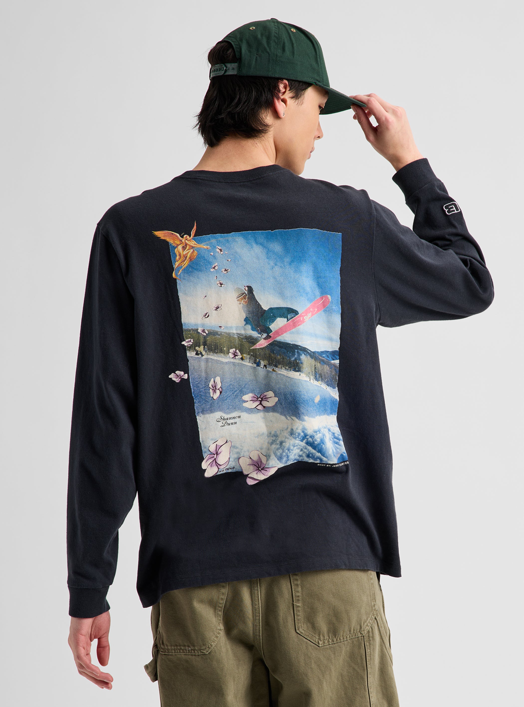 Product image of Burton Shannon Dunn Photo Long Sleeve T-Shirt[Variant:True Black]