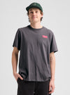 Product image of Burton Throwback 1992 Short Sleeve T-Shirt[Variant:Gotham Gray]