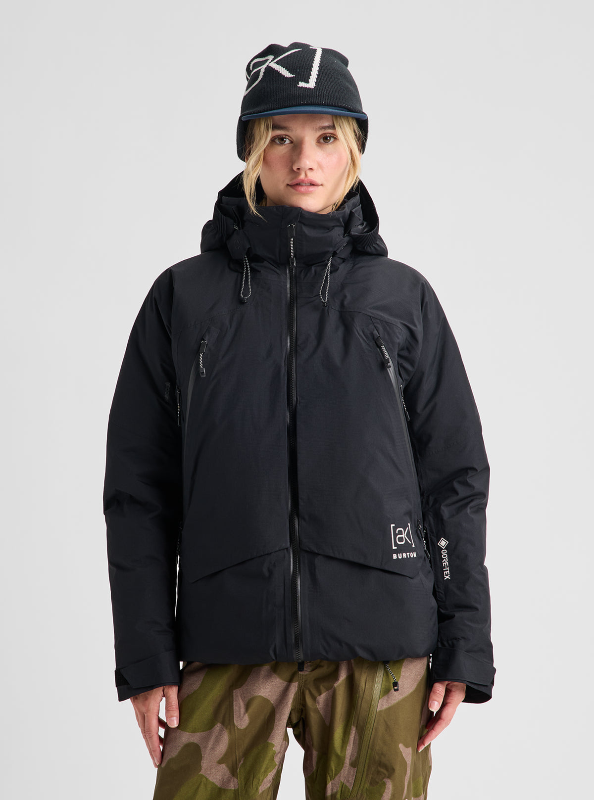 Product image of Women's Burton [ak] Swash Down Insulated GORE-TEX 2L Jacket[Variant:True Black]