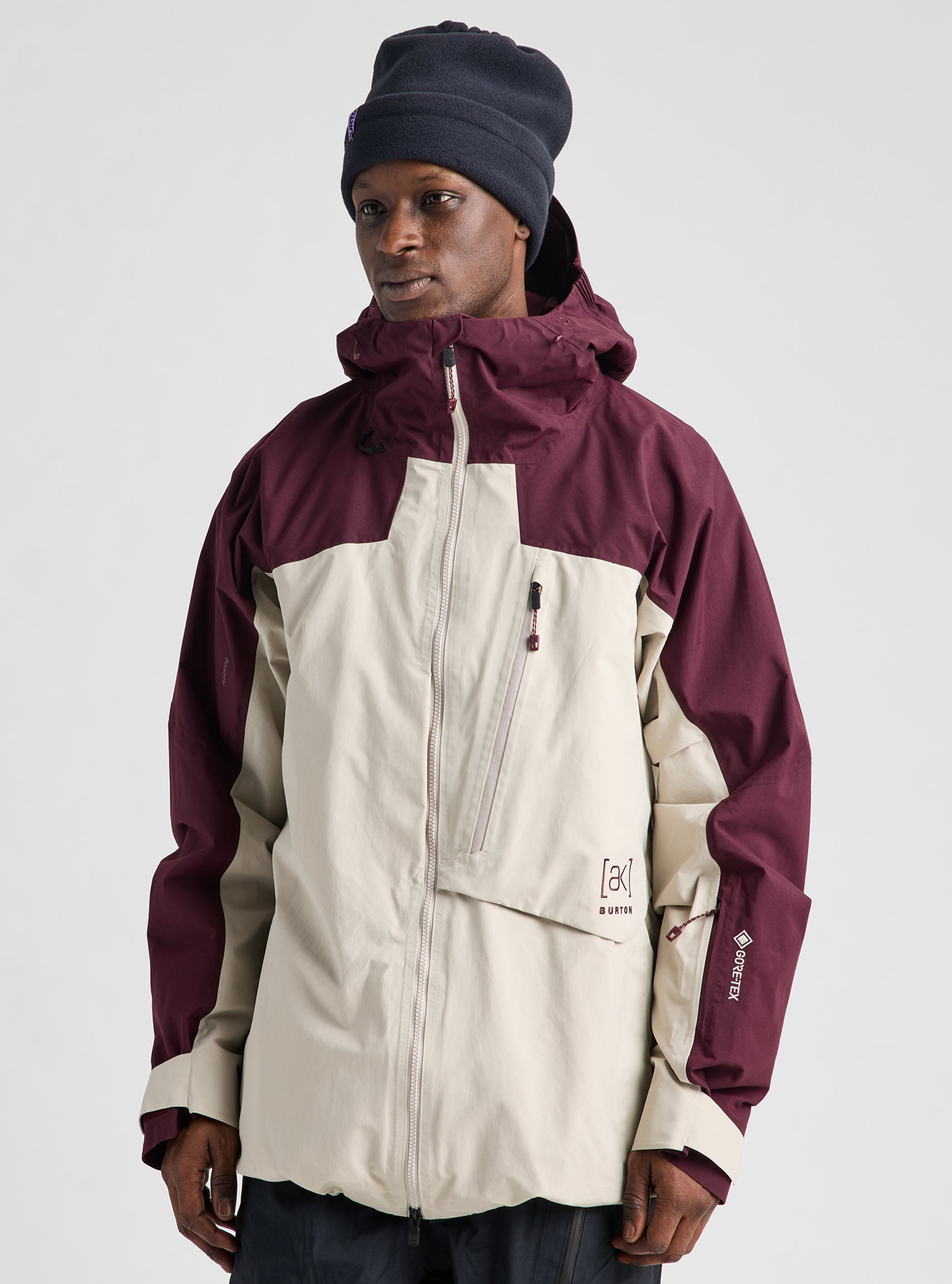Product image of Men's Burton [ak] Cyclic GORE-TEX 2L Jacket[Variant:Rum Raisin / Chinchilla Gray]