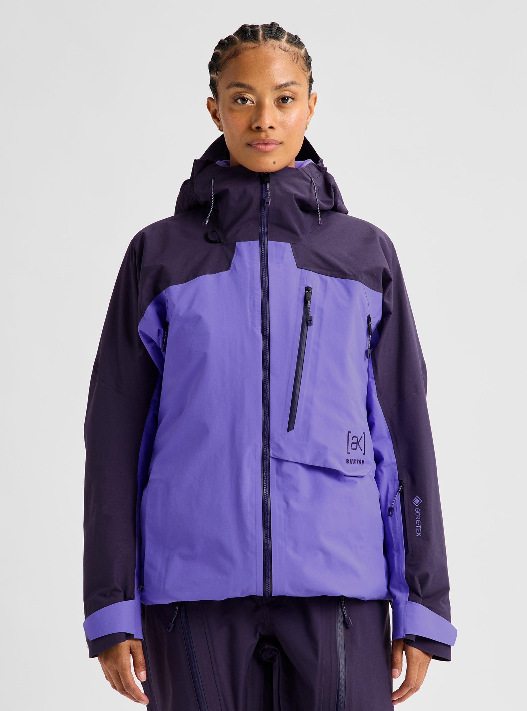 Product image of Women's Burton [ak] Cyclic GORE-TEX 2L Jacket[Variant:Nightshade Purple / Purple Voltage]