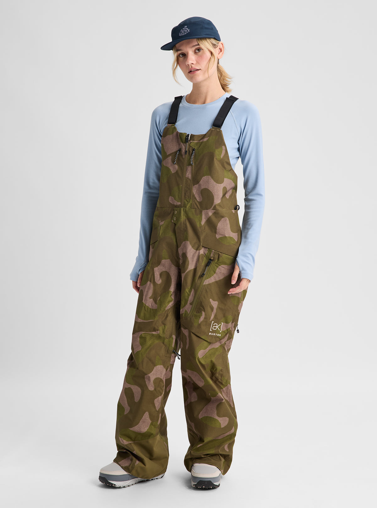 Product image of Women's Burton [ak] Cyclic GORE-TEX 2L Bib Pants[Variant:Keel Camo]