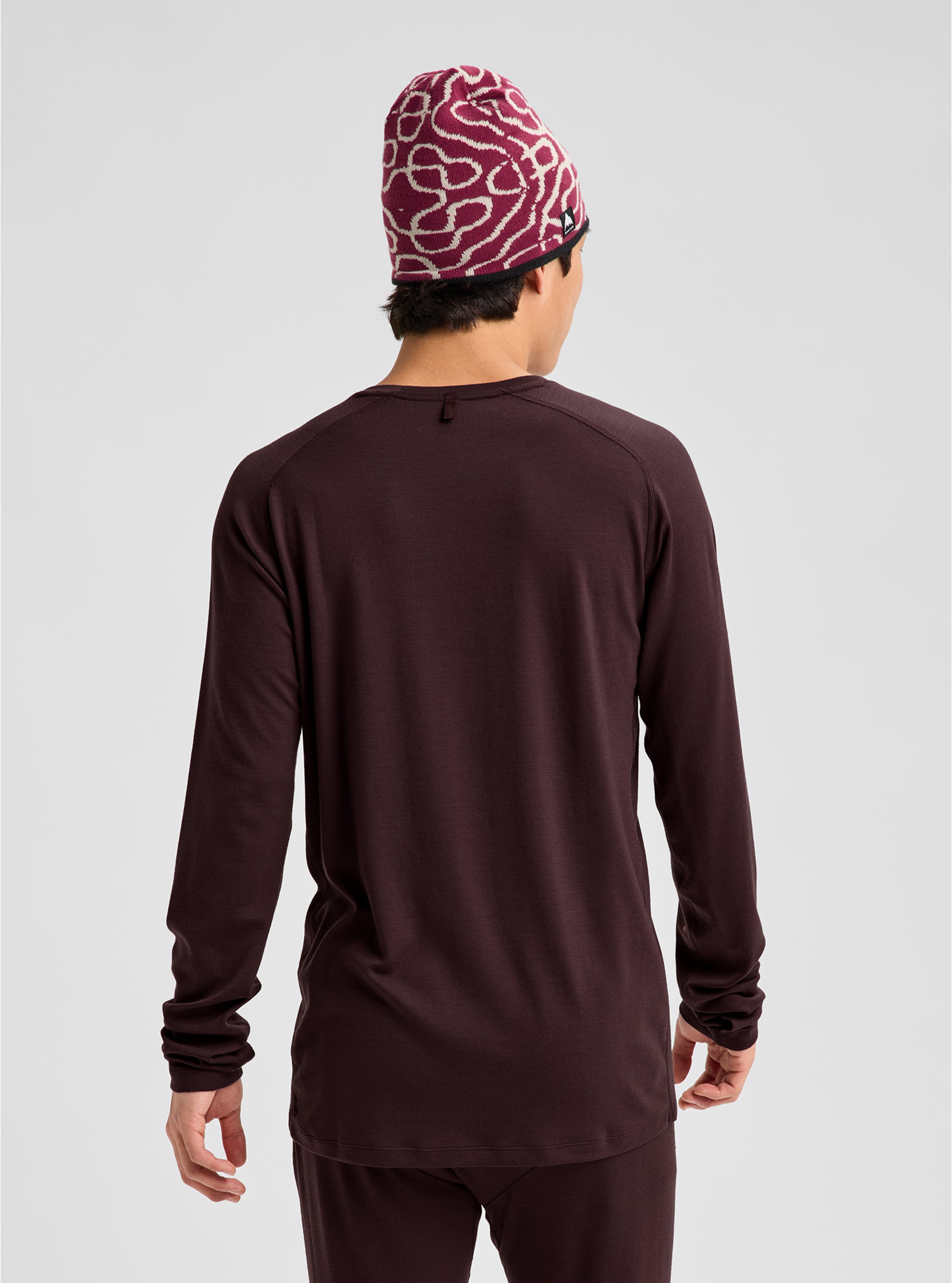 Product image of Men's Burton Merino Blend Midweight Base Layer Crew[Variant:Bear Hug Brown]