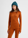 Product image of Women's Burton Merino Blend Midweight Base Layer Crew[Variant:Spiced Chai]