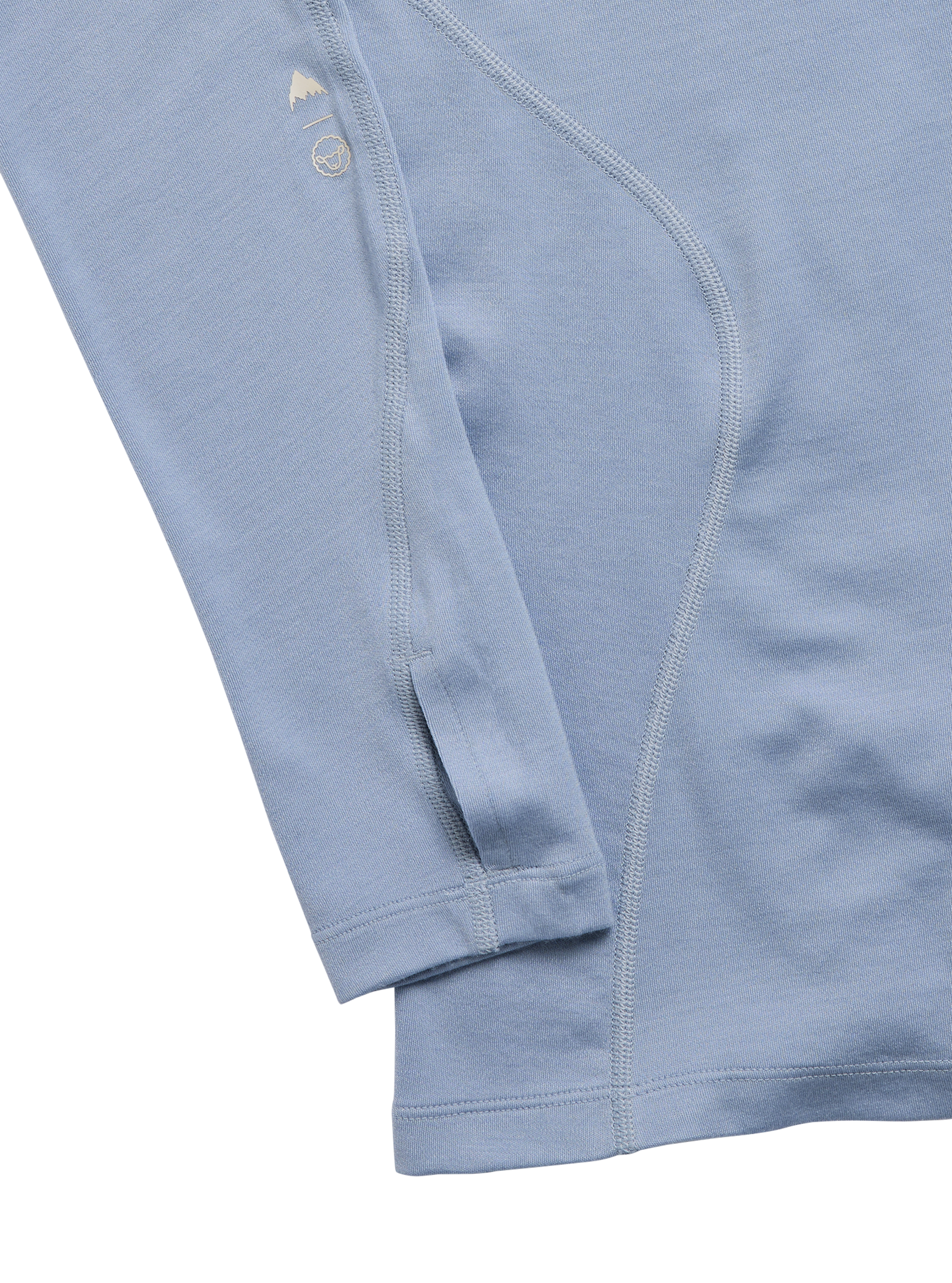 Damen Merino Blend Midweight Base Layer Crew