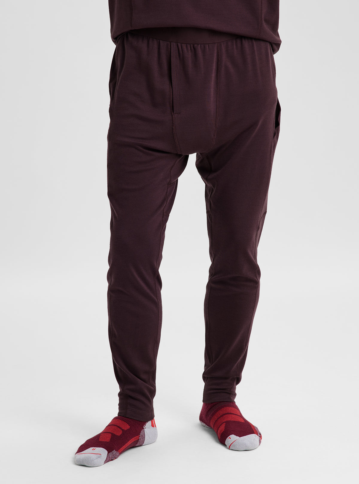 Product image of Men's Burton Merino Blend Midweight Base Layer Pants[Variant:Bear Hug Brown]