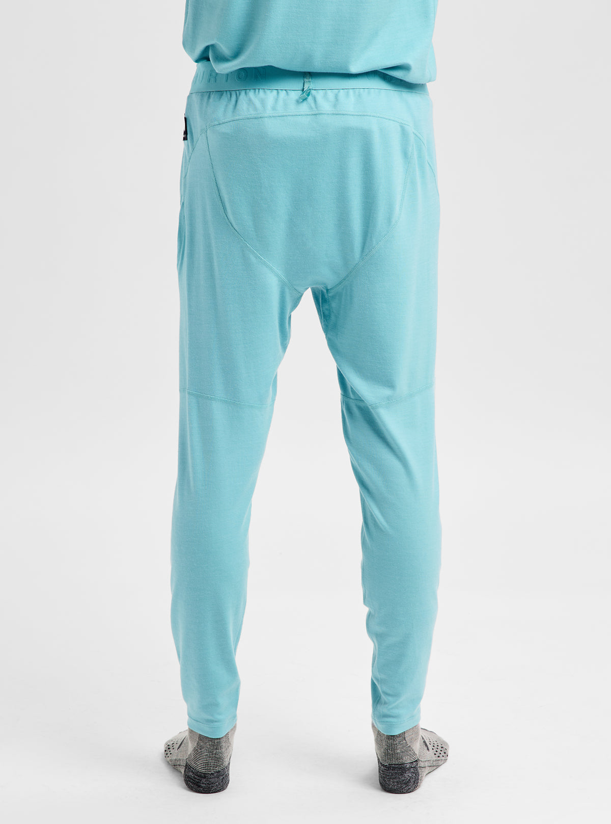 Product image of Men's Burton Merino Blend Midweight Base Layer Pants[Variant:Mineral Blue]