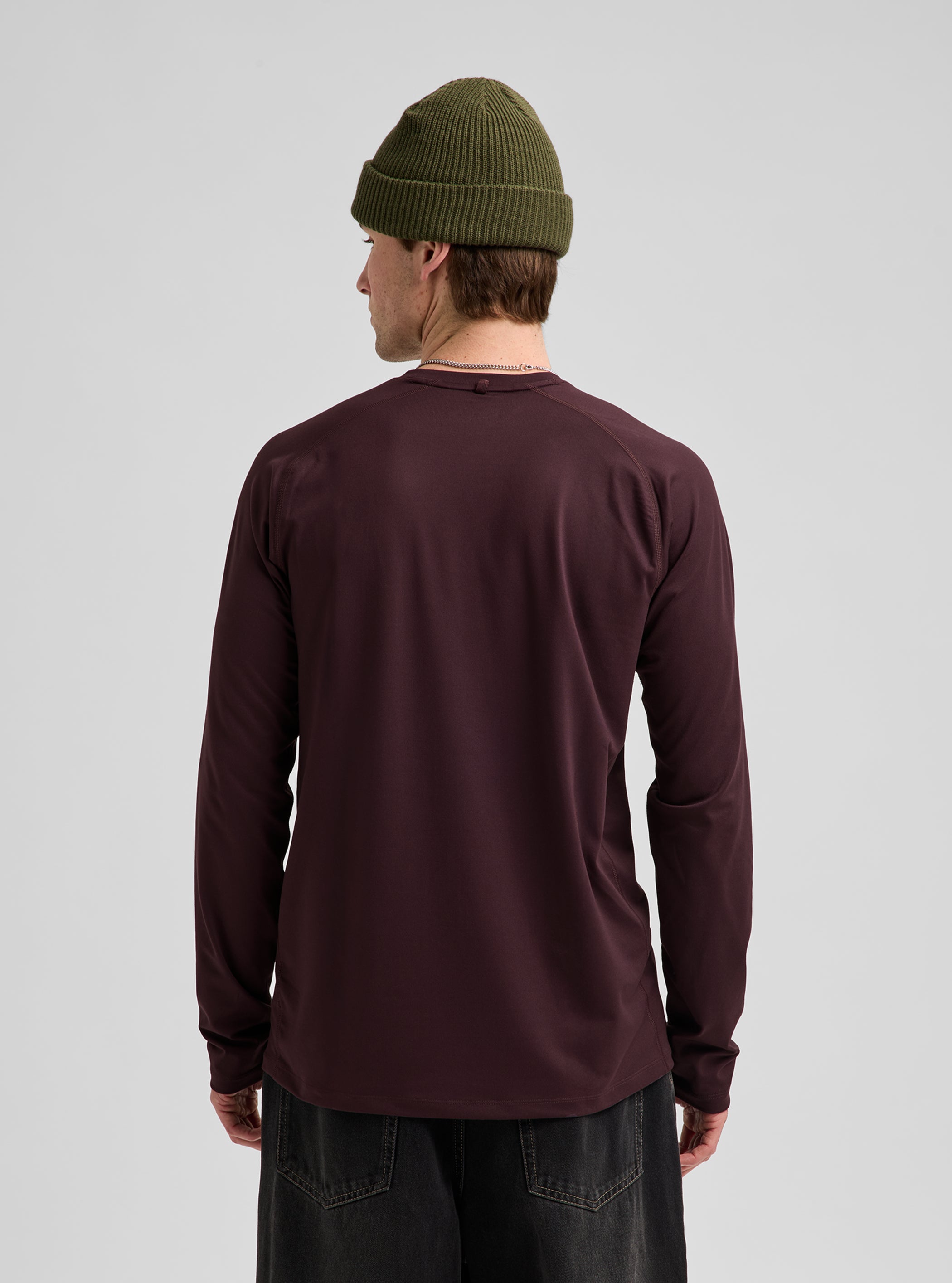 Product image of Men's Burton Synthetic Midweight Base Layer Crew[Variant:Bear Hug Brown]