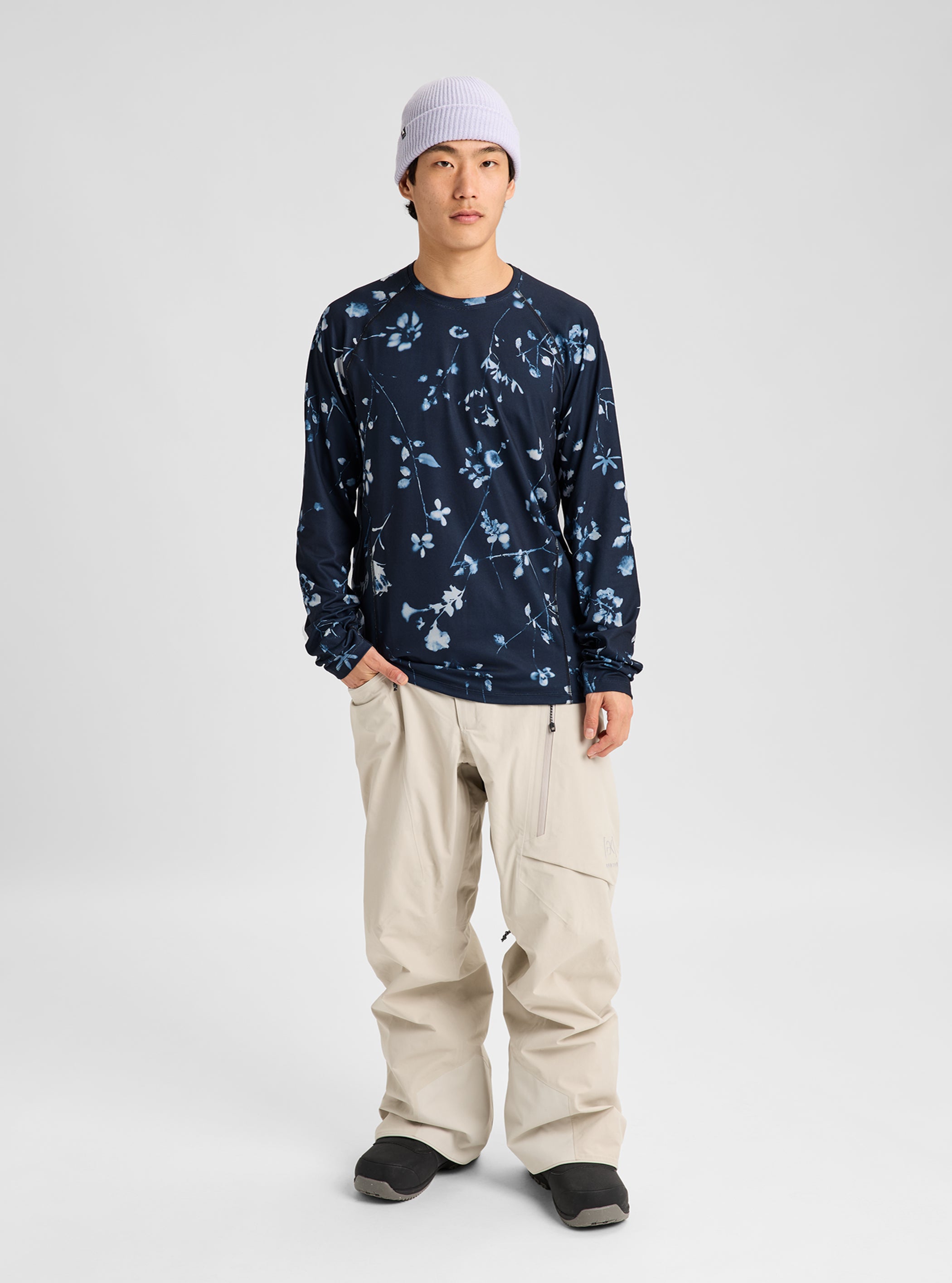 Herren Synthetic Midweight Base Layer Crew
