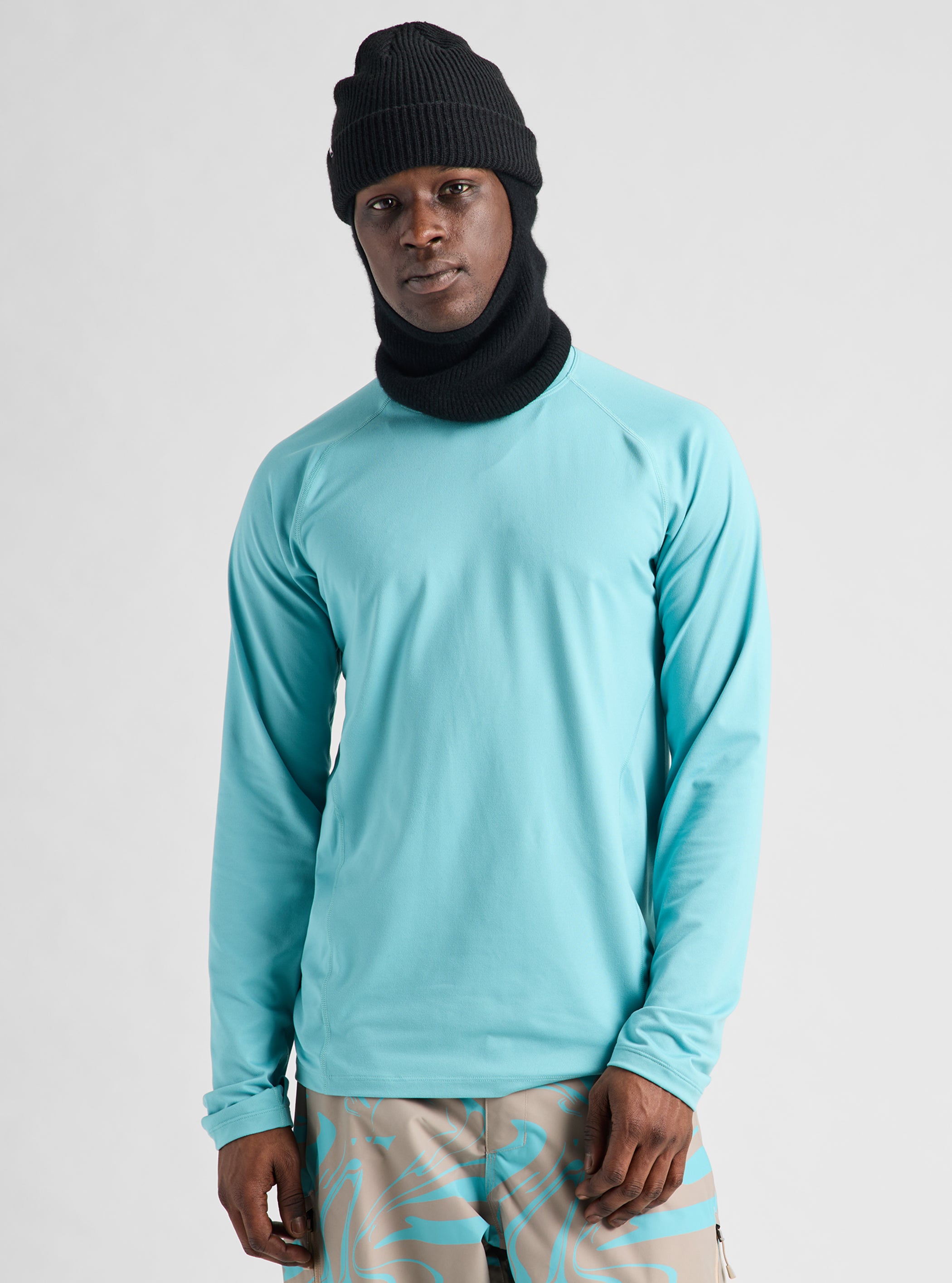 Product image of Men's Burton Synthetic Midweight Base Layer Crew[Variant:Mineral Blue]